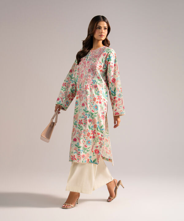 2 Piece - Embroidered Lawn Suit