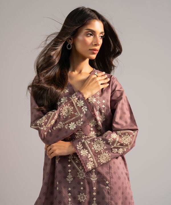 2 Piece - Embroidered Lawn Suit