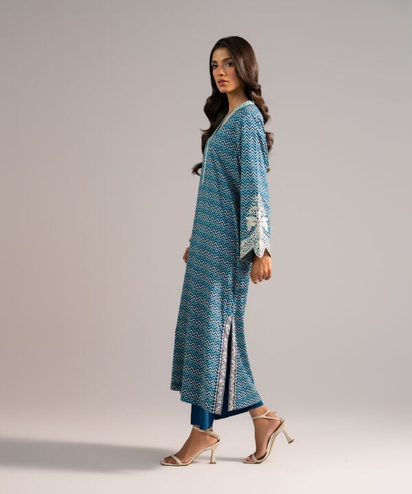 Embroidered Cotton Viscose Shirt