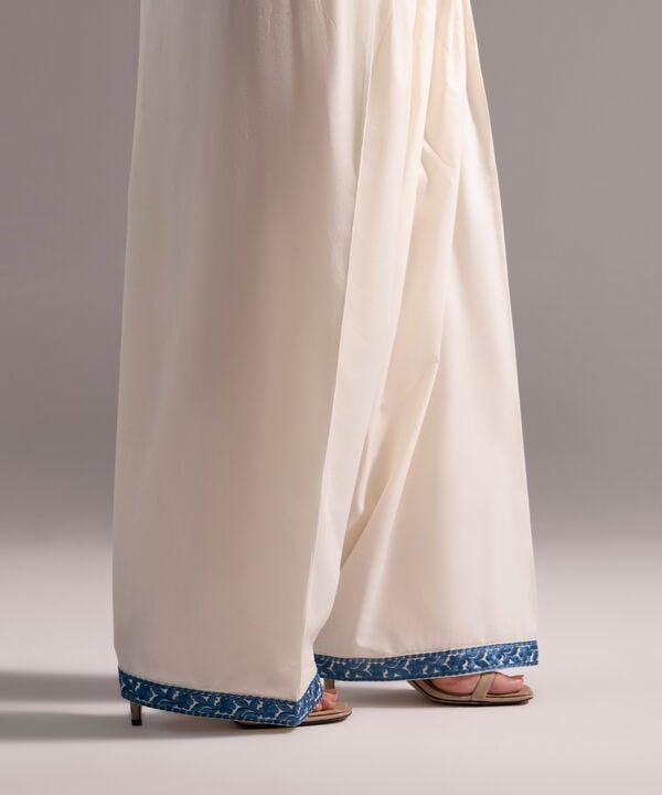 Embroidered Cotton Viscose Shalwar