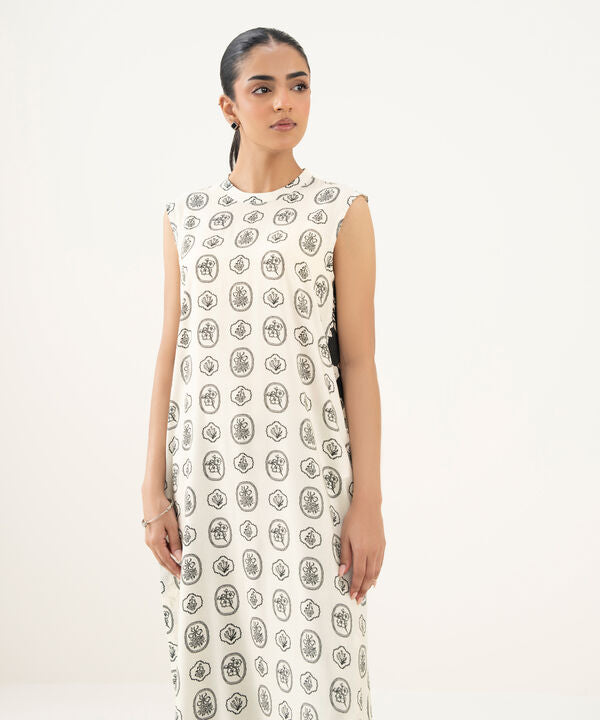 Printed Linen Viscose Shirt