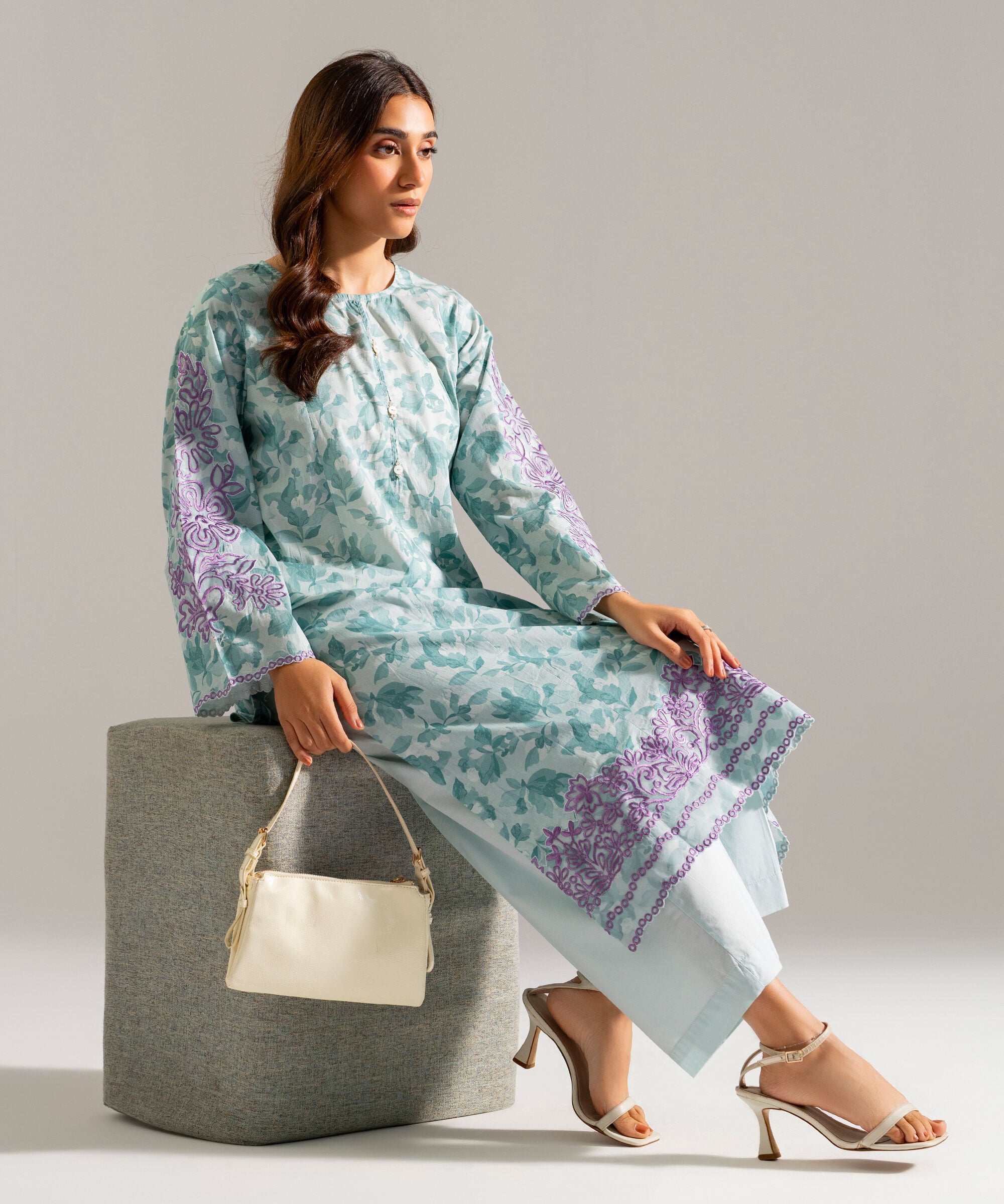 2 Piece - Embroidered Lawn Suit PBW26CSTV912
