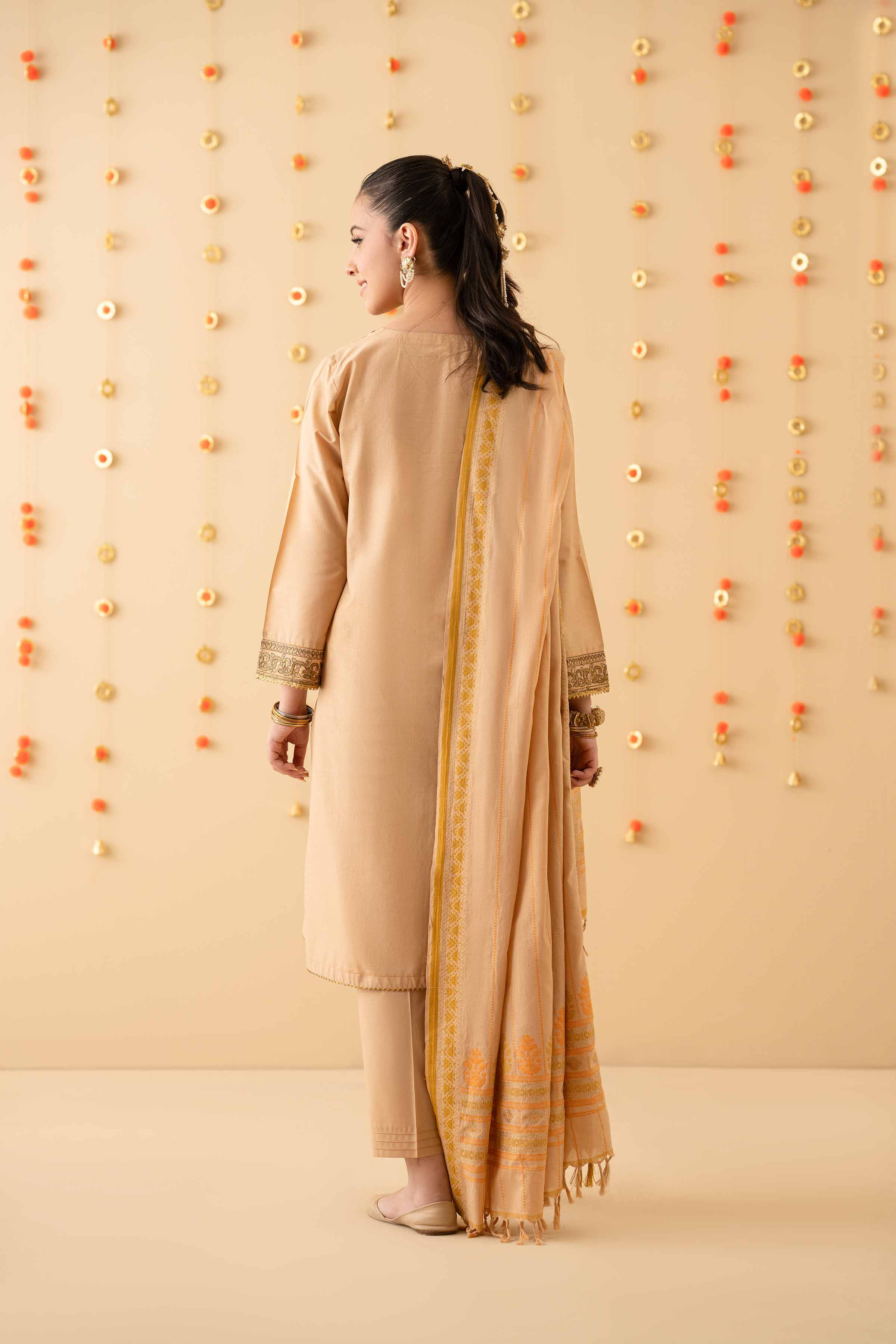 3 Piece - Embroidered Suit - PE25-184