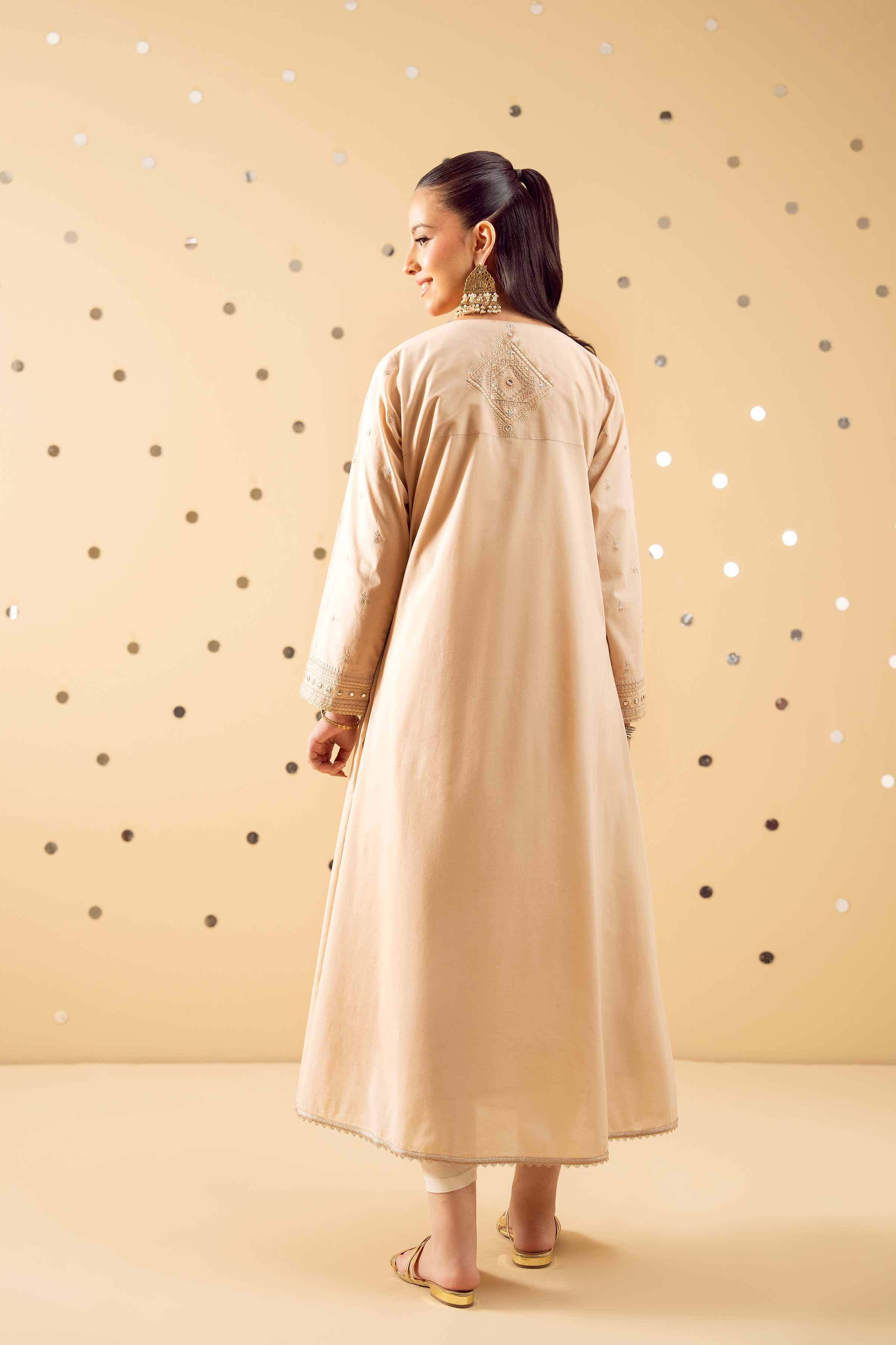2 Piece - Embroidered Suit - PE25-379
