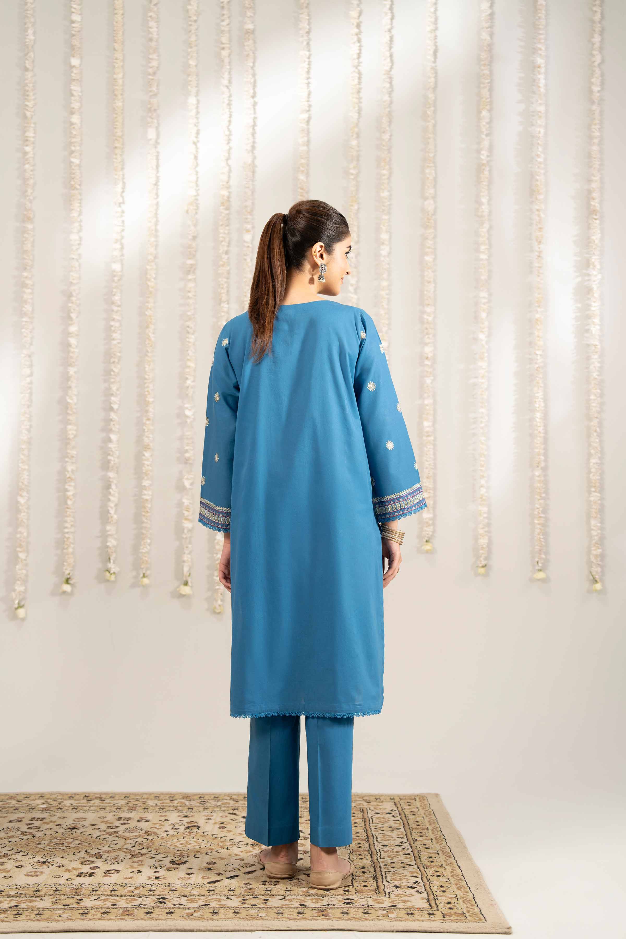 3 Piece - Embroidered Suit - PE25-481
