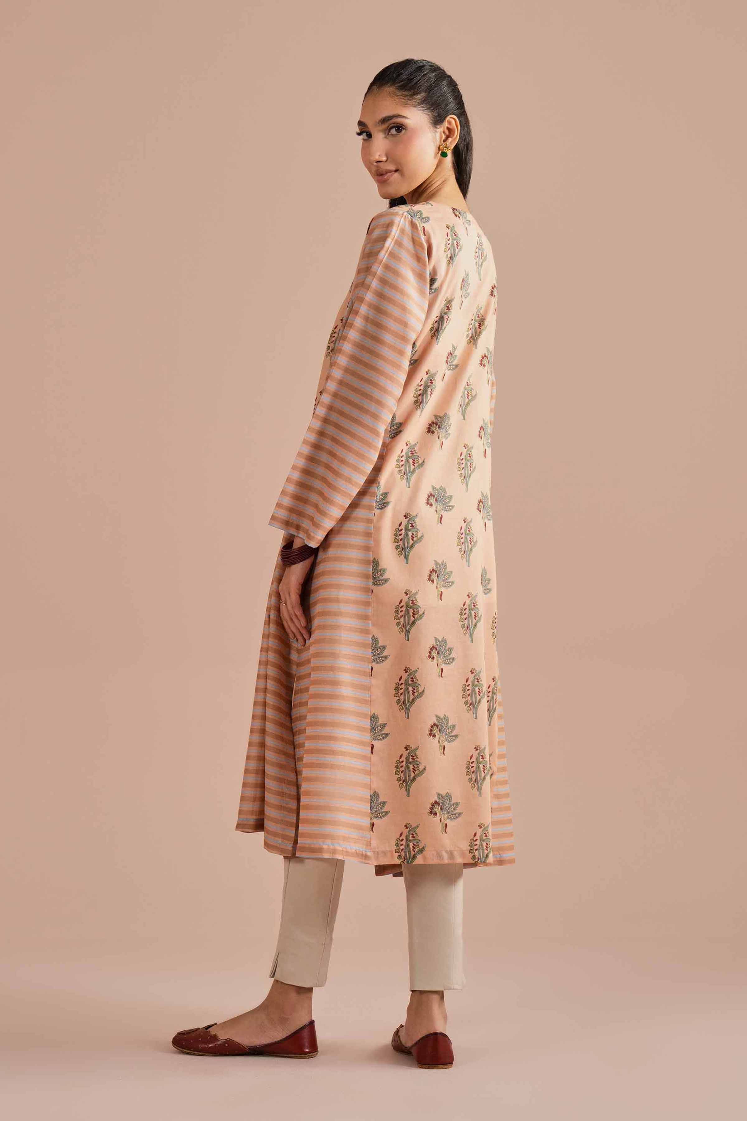 Printed Embroidered Shirt - PE26-01