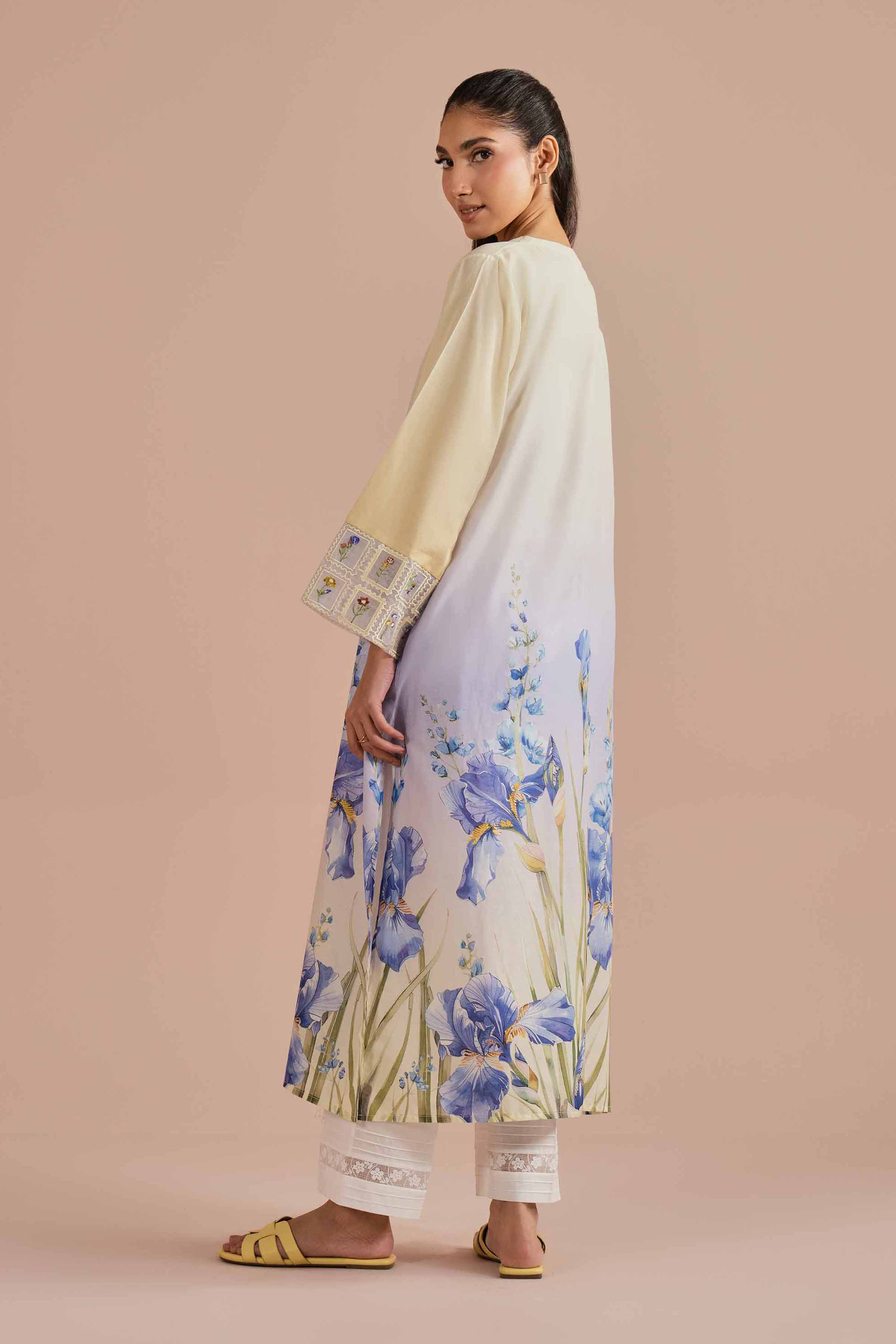 Printed Embroidered Shirt - PE26-02