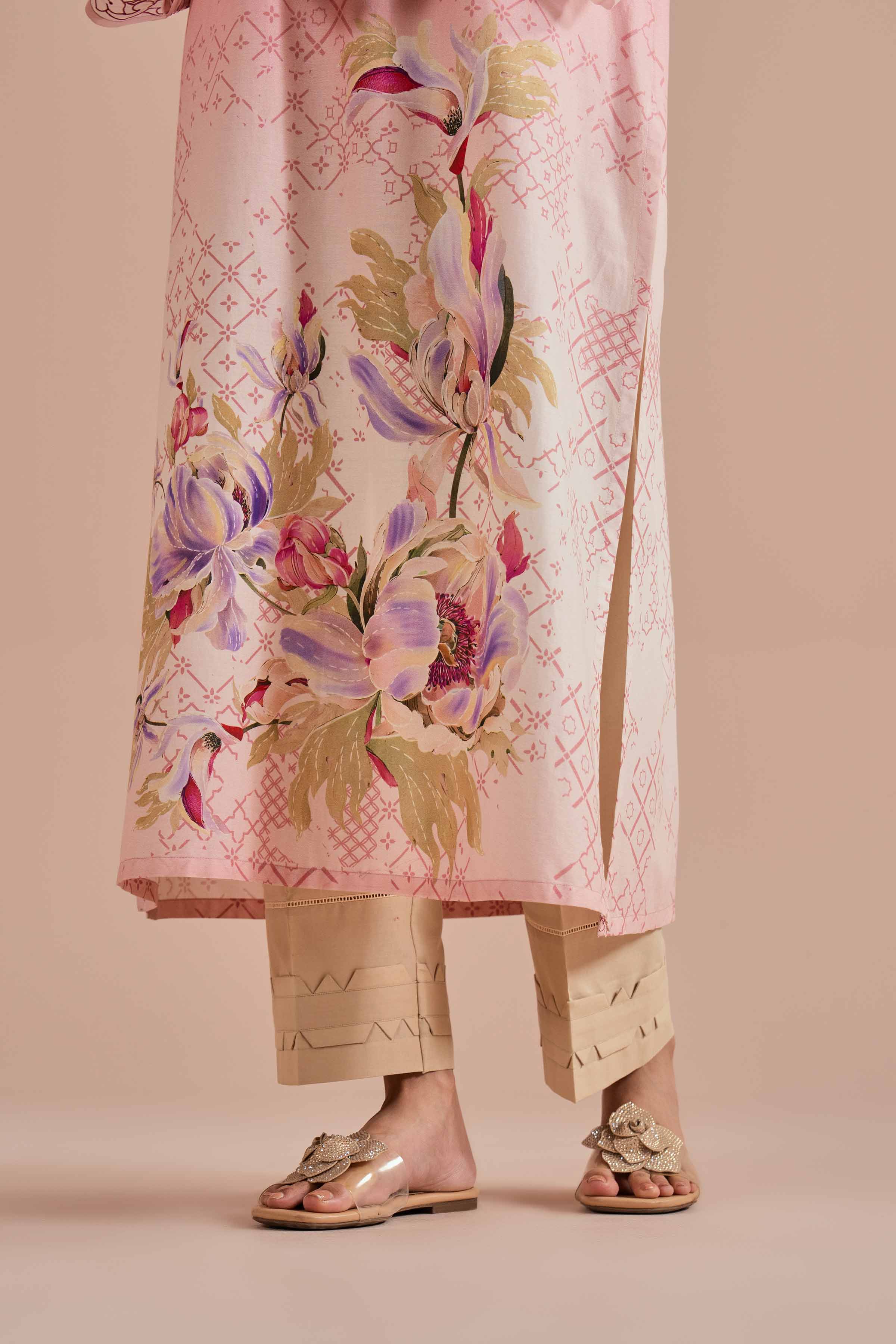 Printed Embroidered Shirt - PE26-03