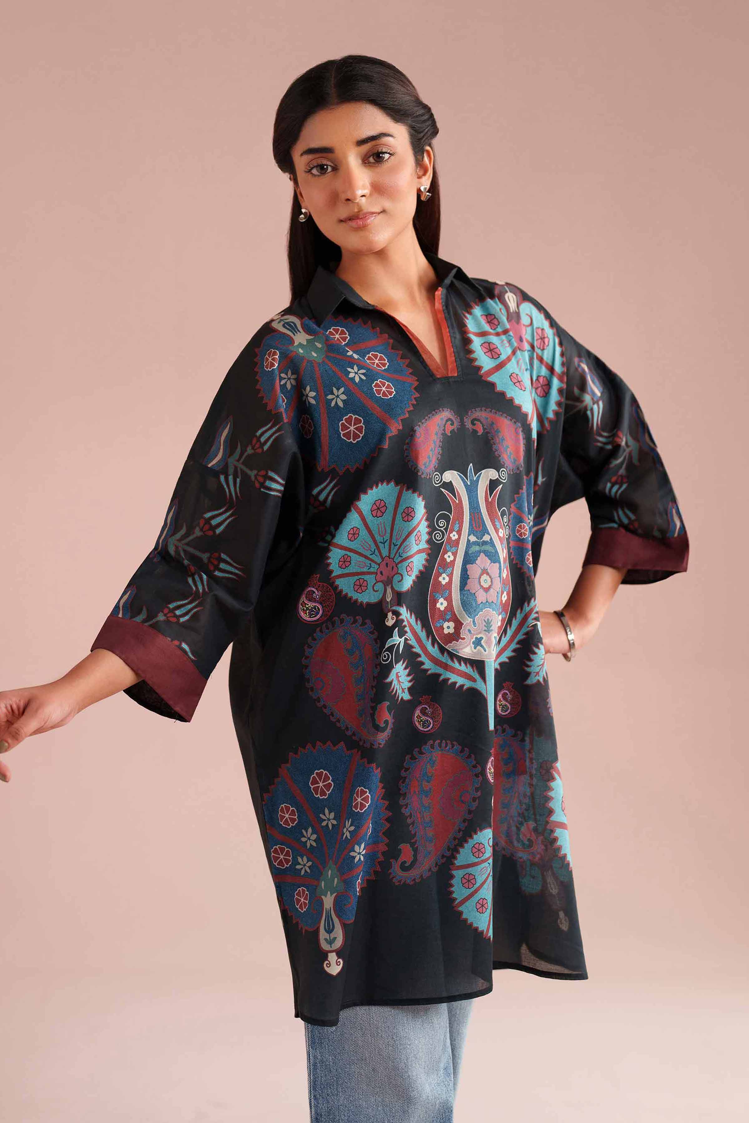 Printed Kimono - PE26-105