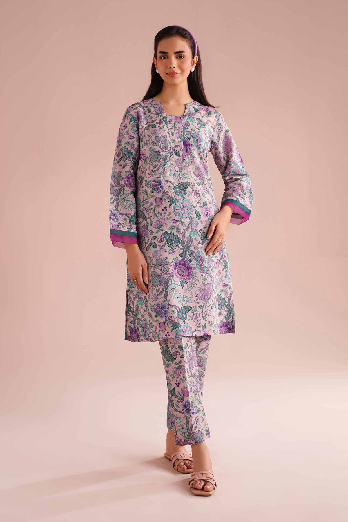 2 Piece - Printed Suit - PE26-14