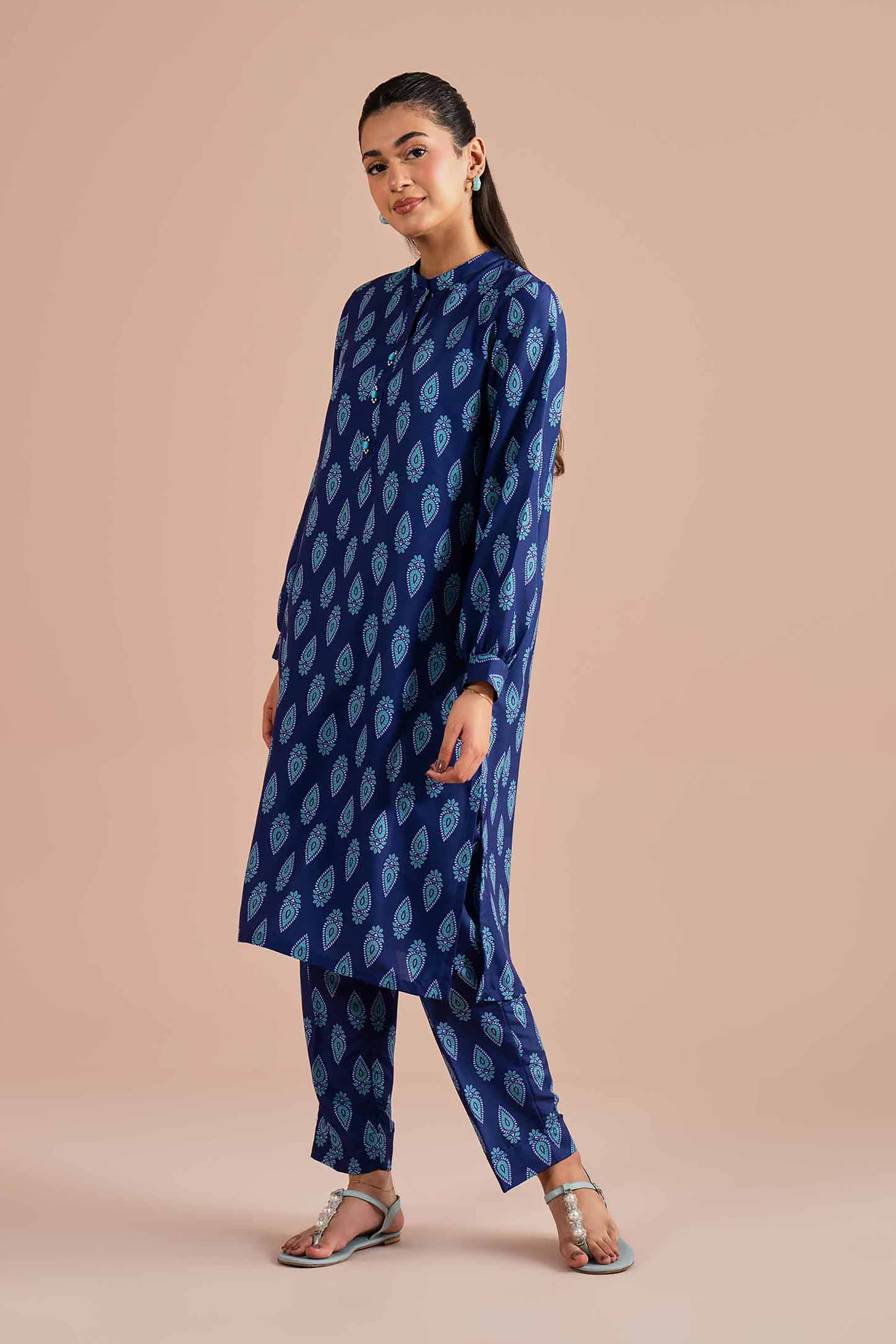 2 Piece - Printed Suit - PE26-17