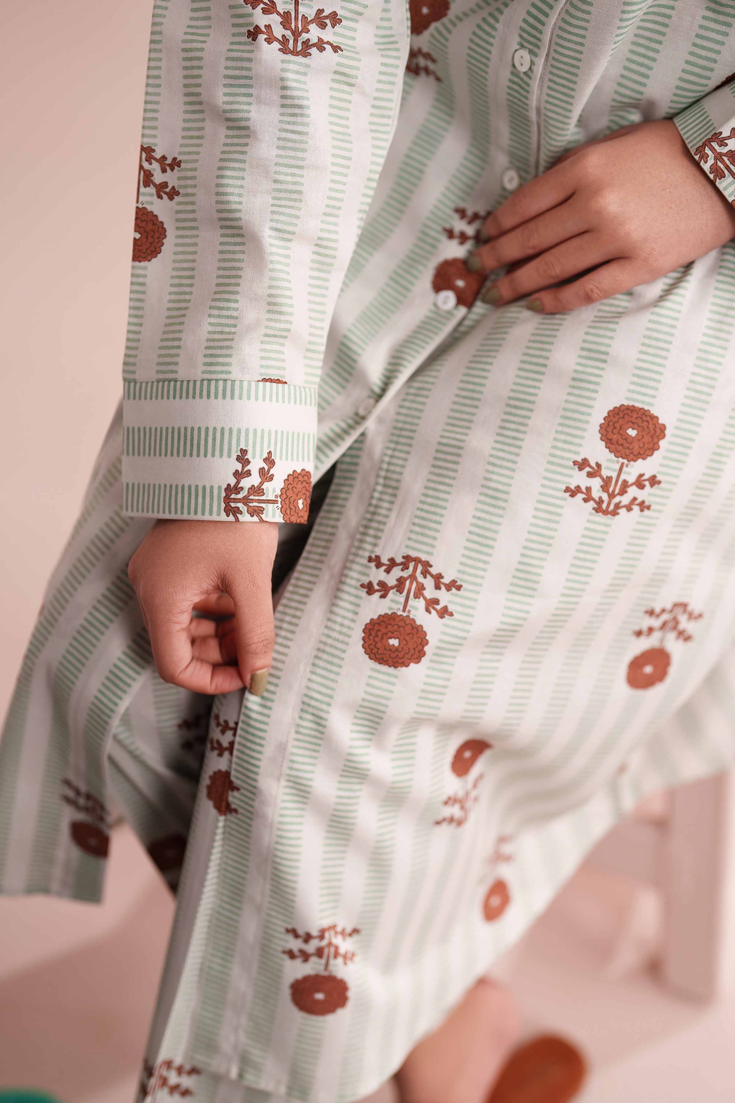 2 Piece - Printed Suit - PE26-179