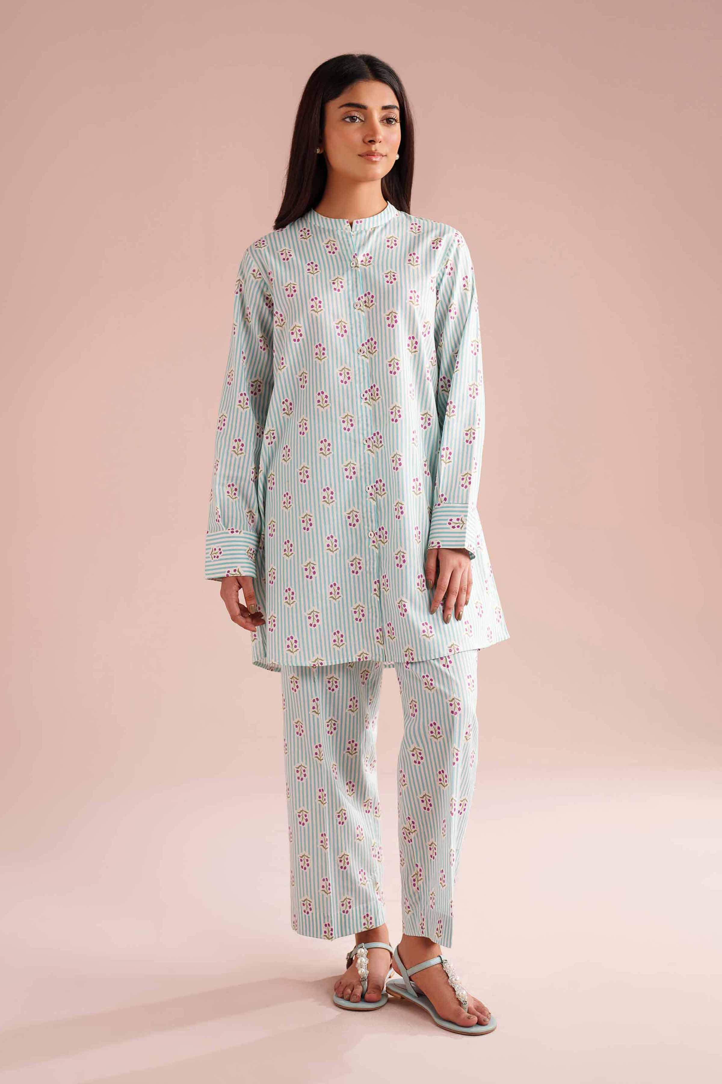 2 Piece - Printed Suit - PE26-183