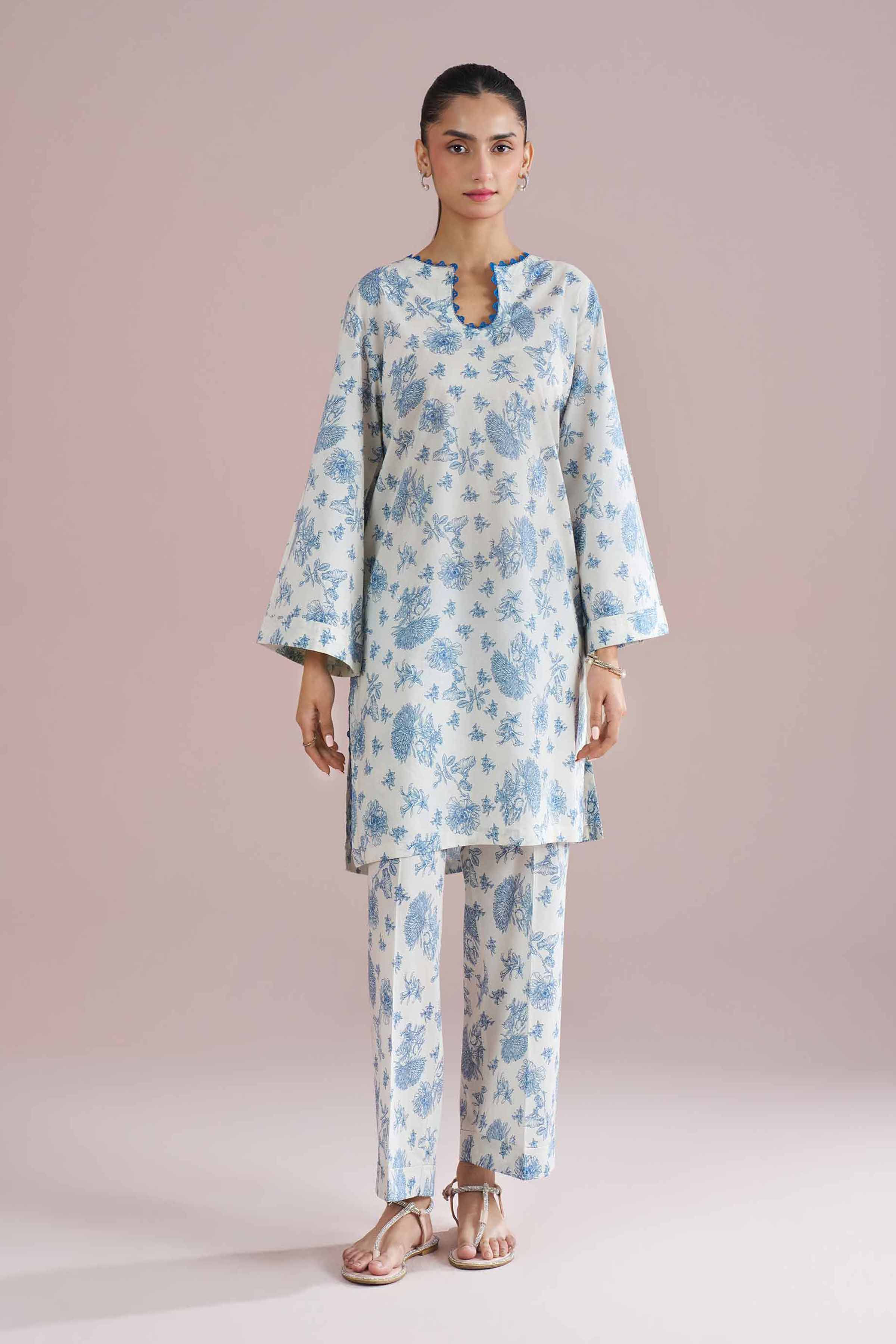2 Piece - Printed Suit - PE26-197