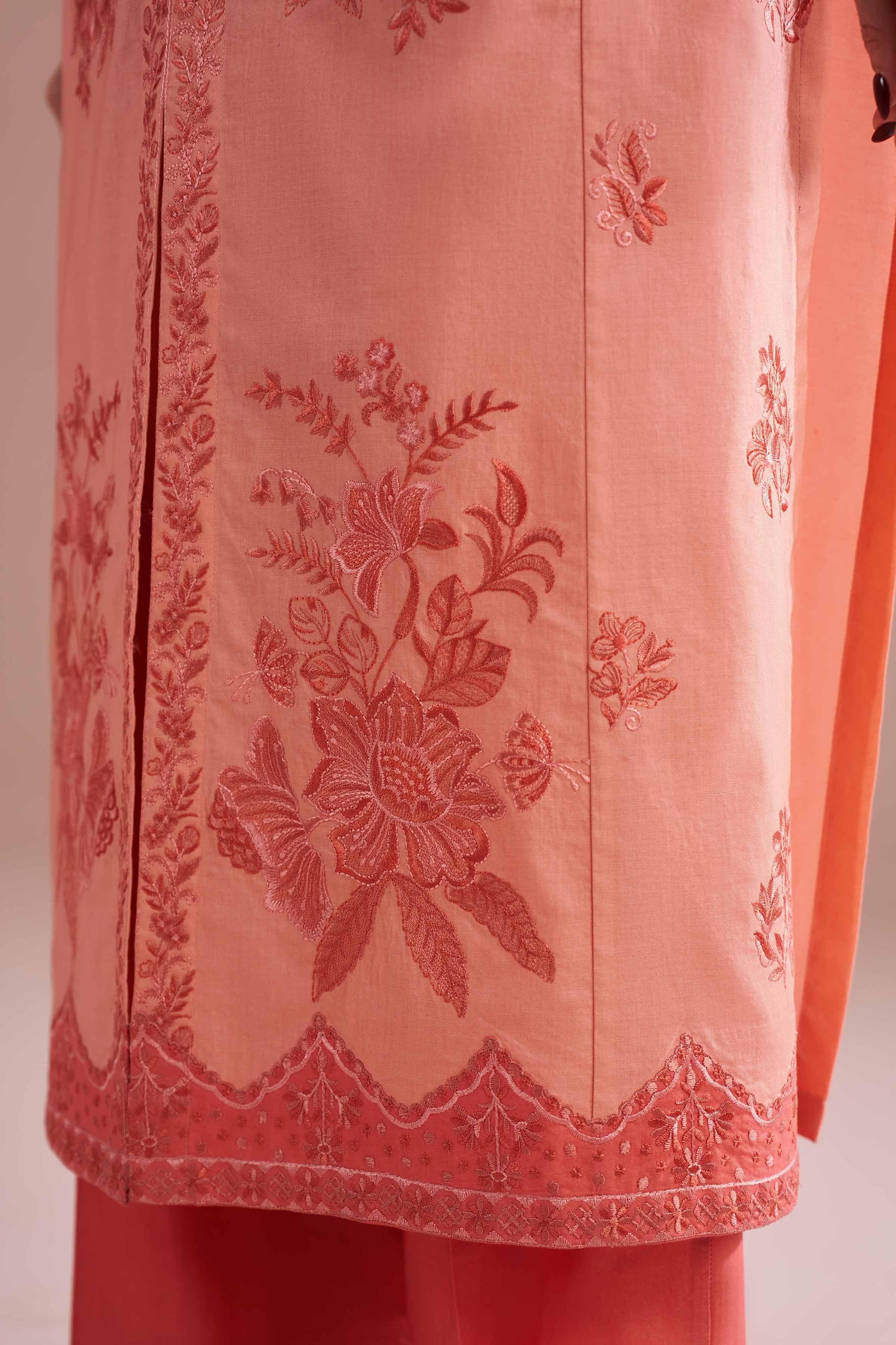 2 Piece - Embroidered Suit - PE26-240