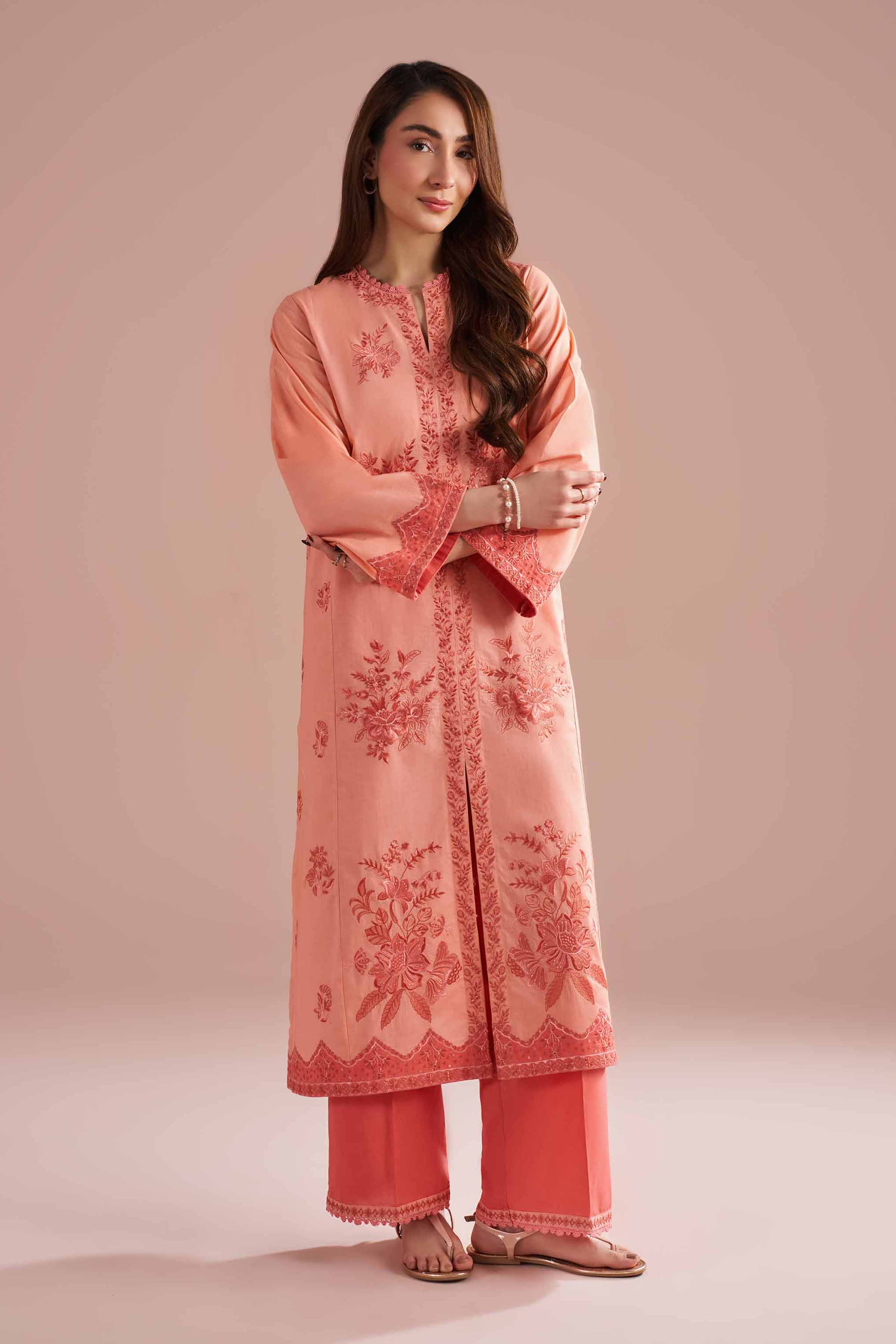 2 Piece - Embroidered Suit - PE26-240