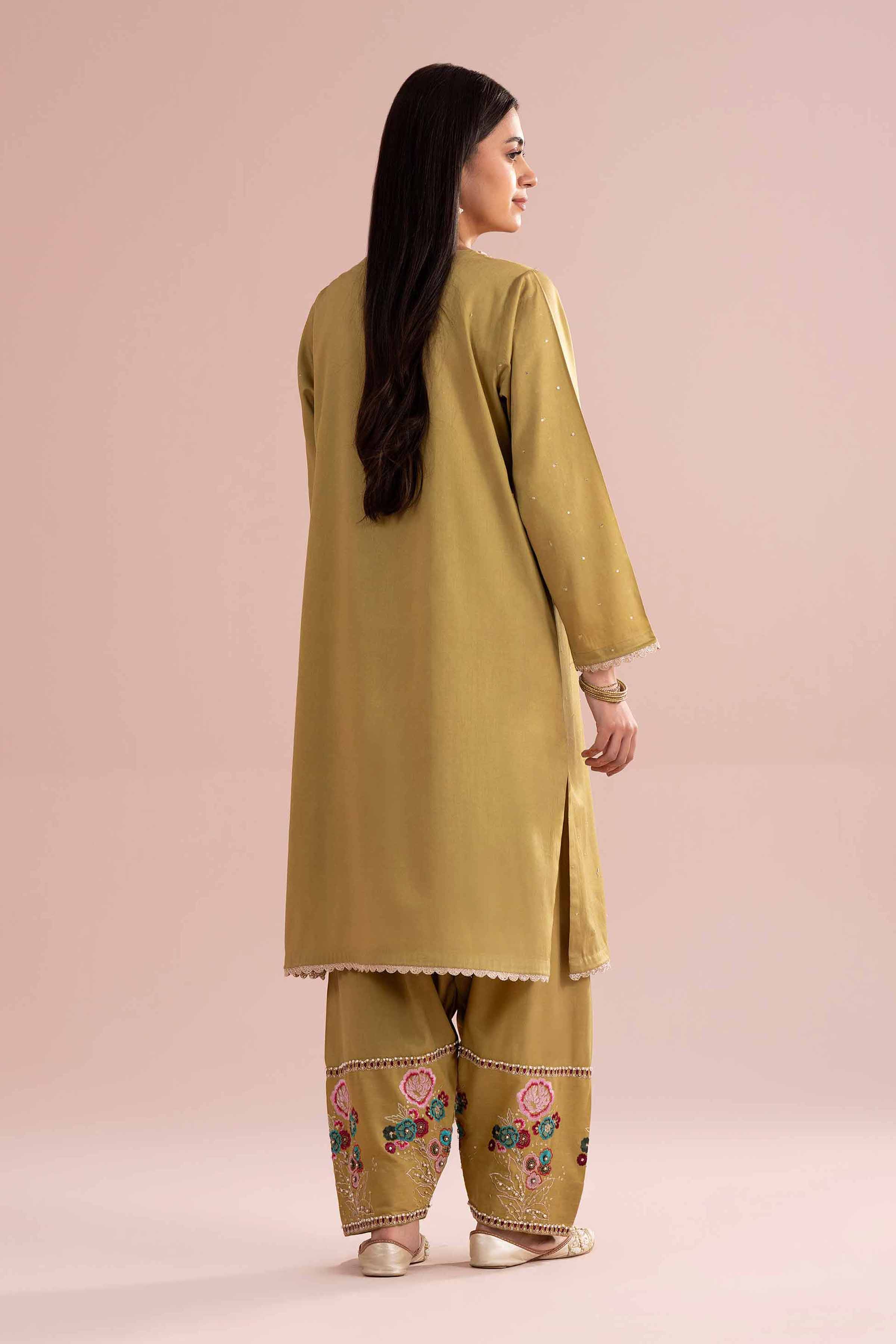 2 Piece - Embroidered Suit - PE26-247