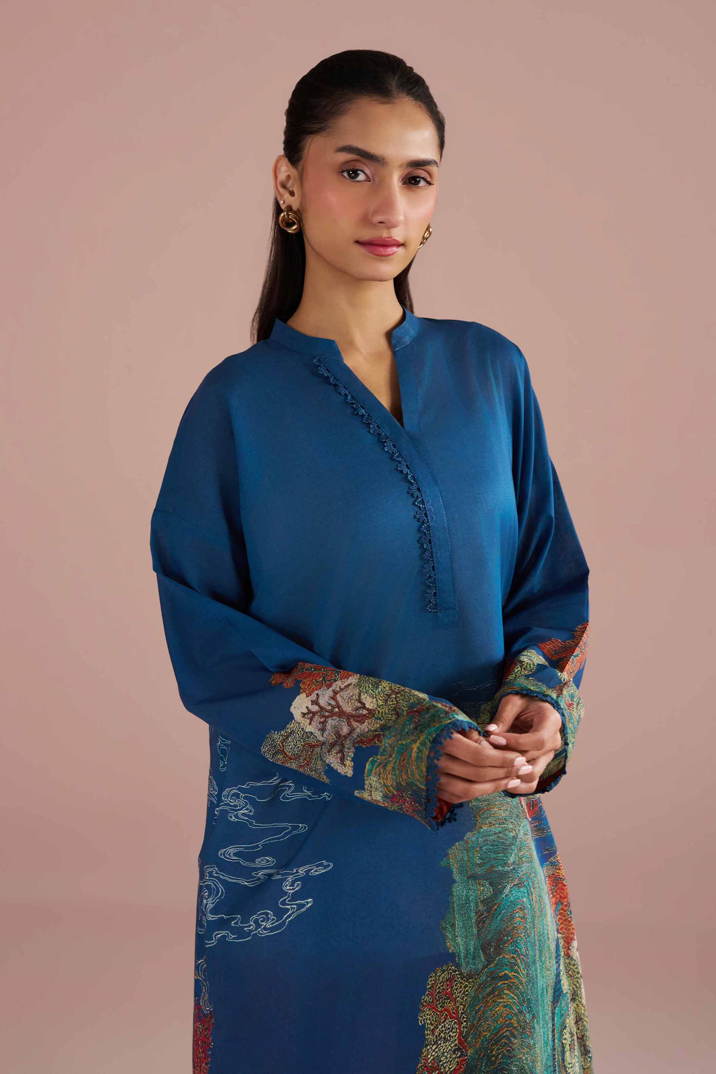 2 Piece - Printed Suit - PE26-268