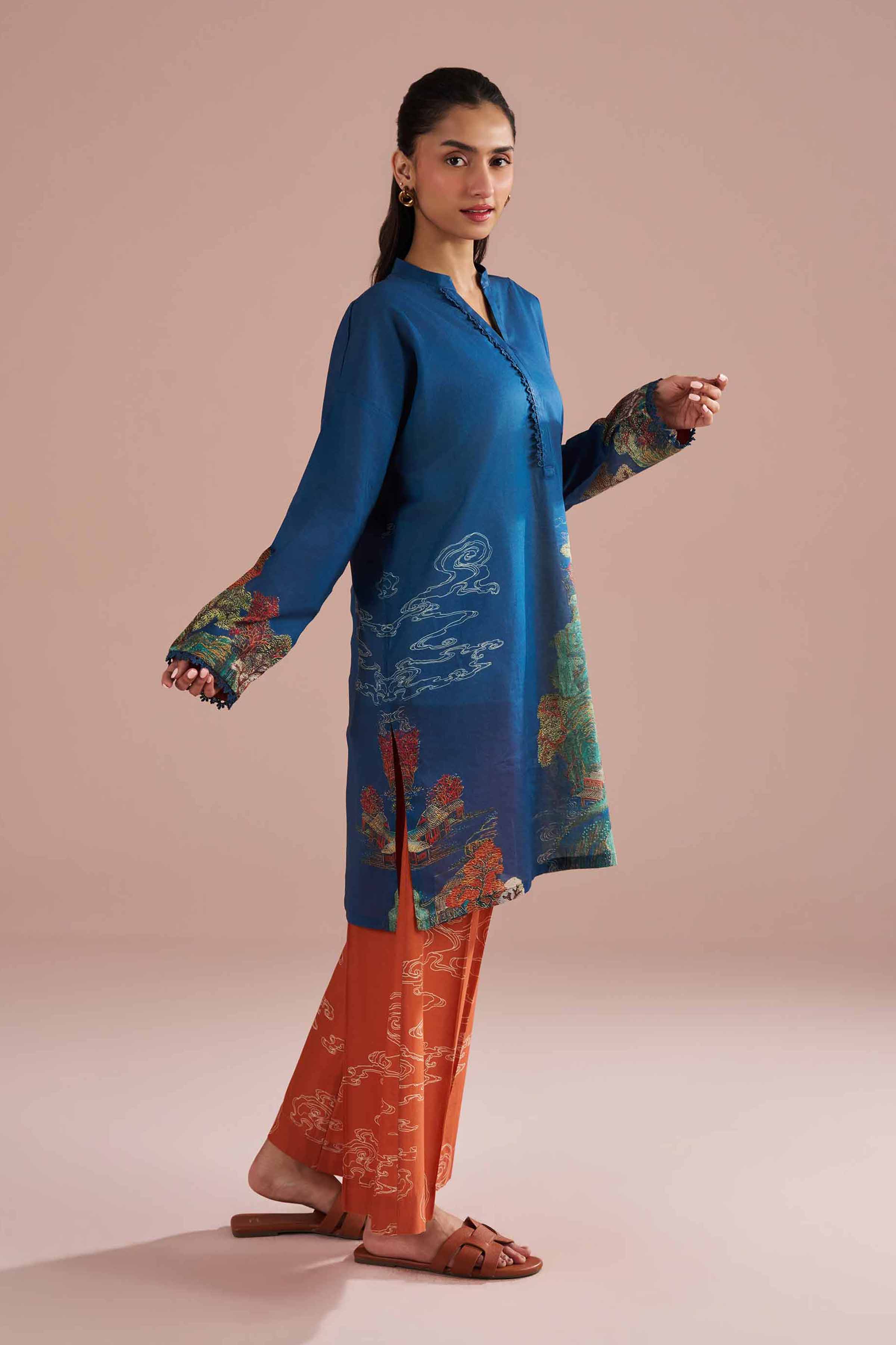 2 Piece - Printed Suit - PE26-268