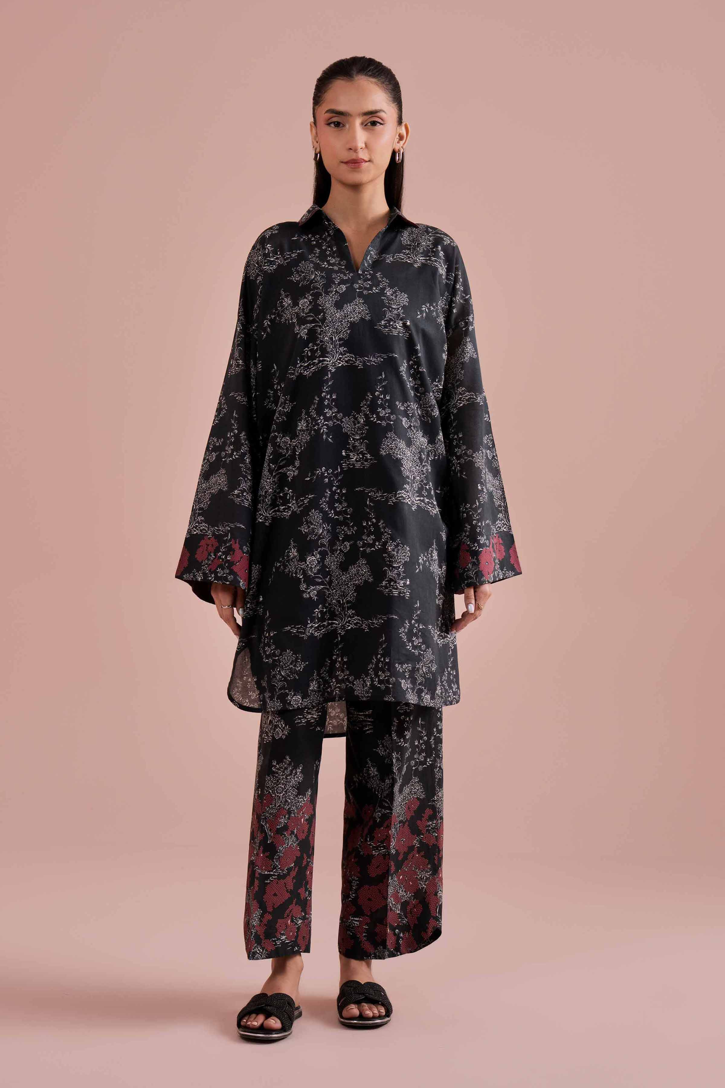 2 Piece - Printed Suit - PE26-277