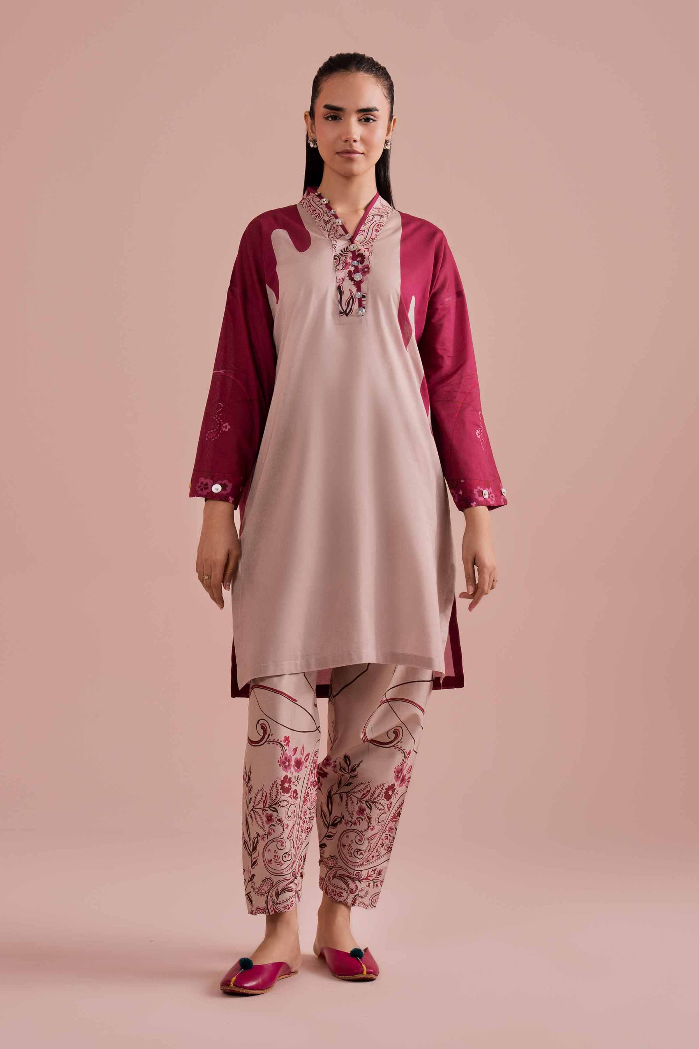 2 Piece - Printed Suit - PE26-278