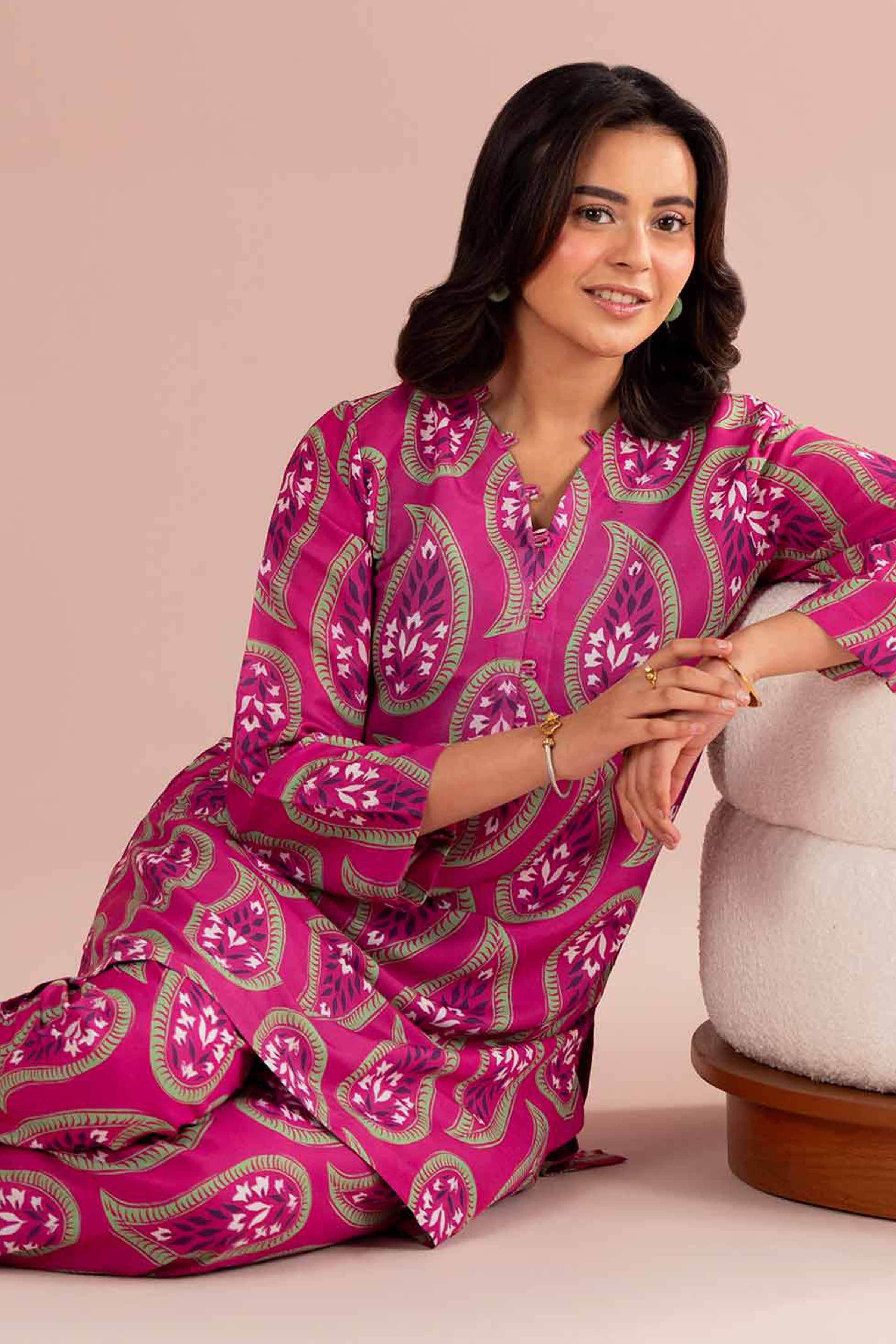 2 Piece - Printed Suit - PE26-360