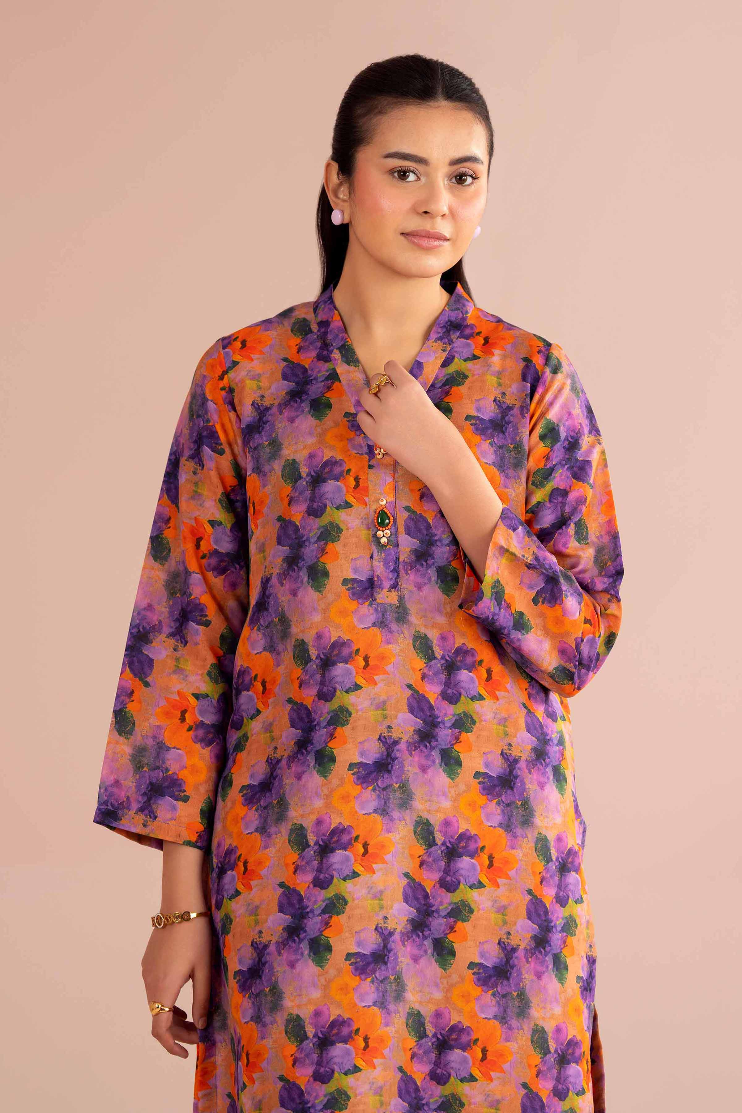 2 Piece - Printed Suit - PE26-361