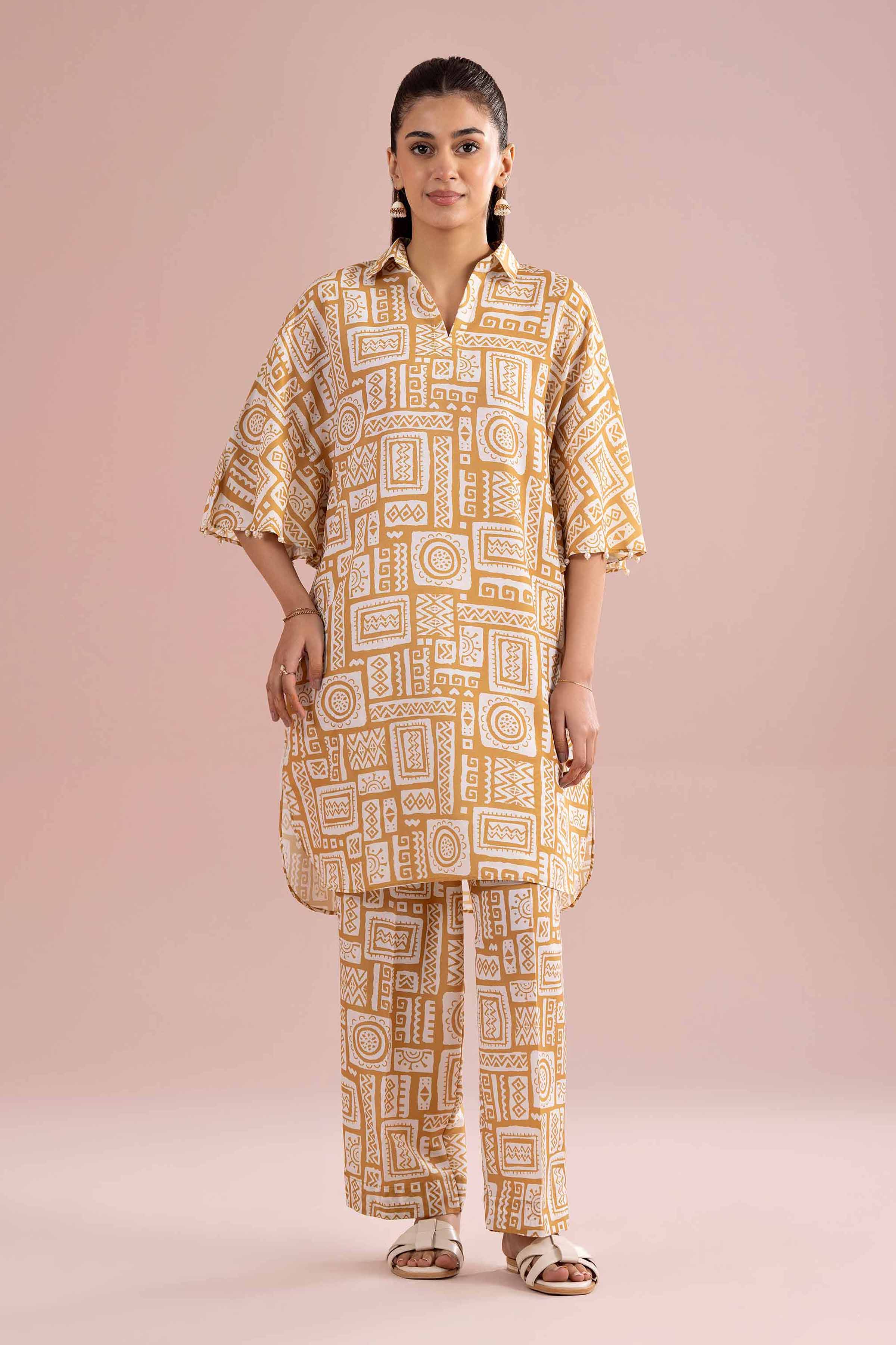 2 Piece - Printed Suit - PE26-362