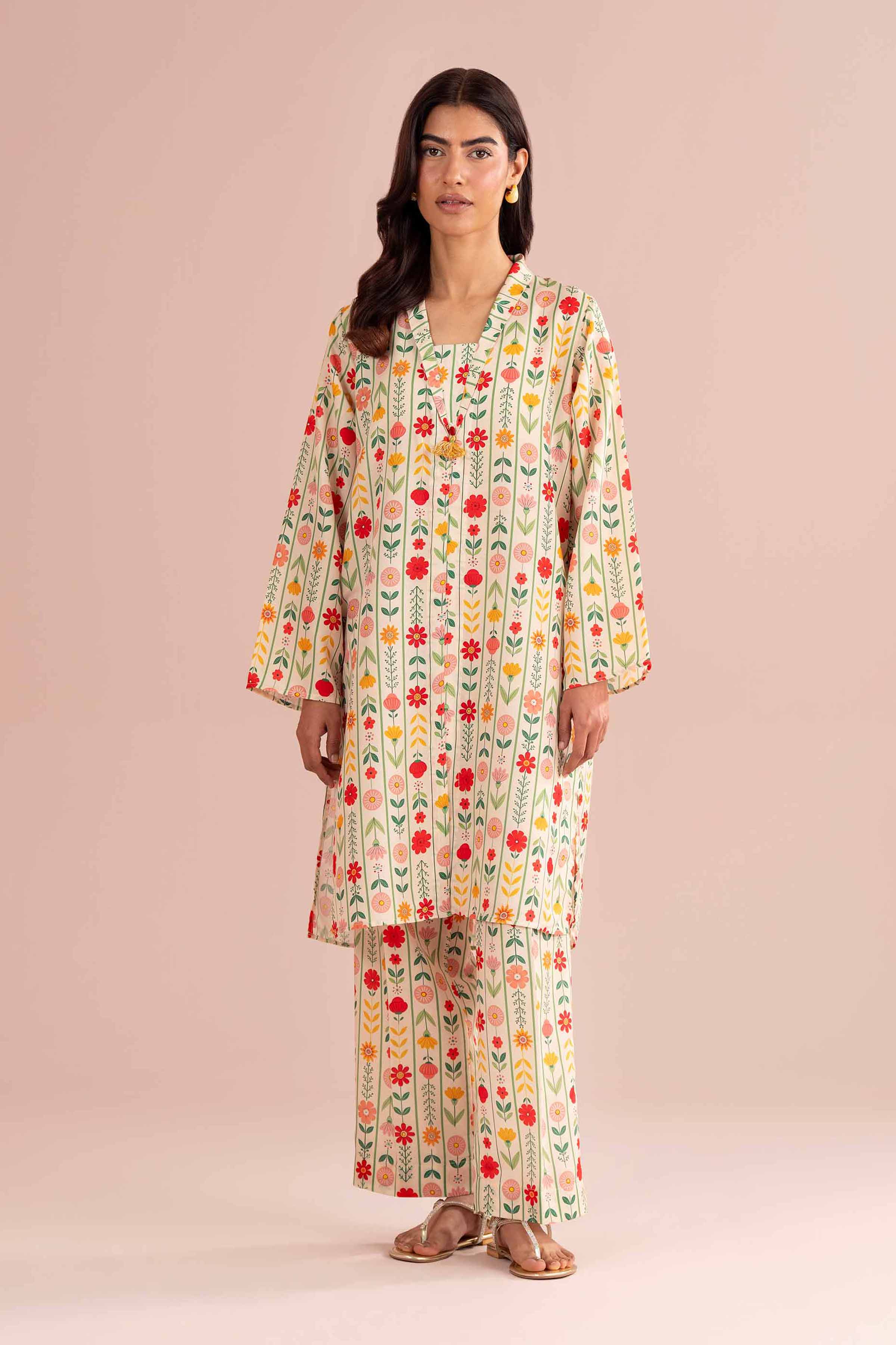 2 Piece - Printed Suit - PE26-367