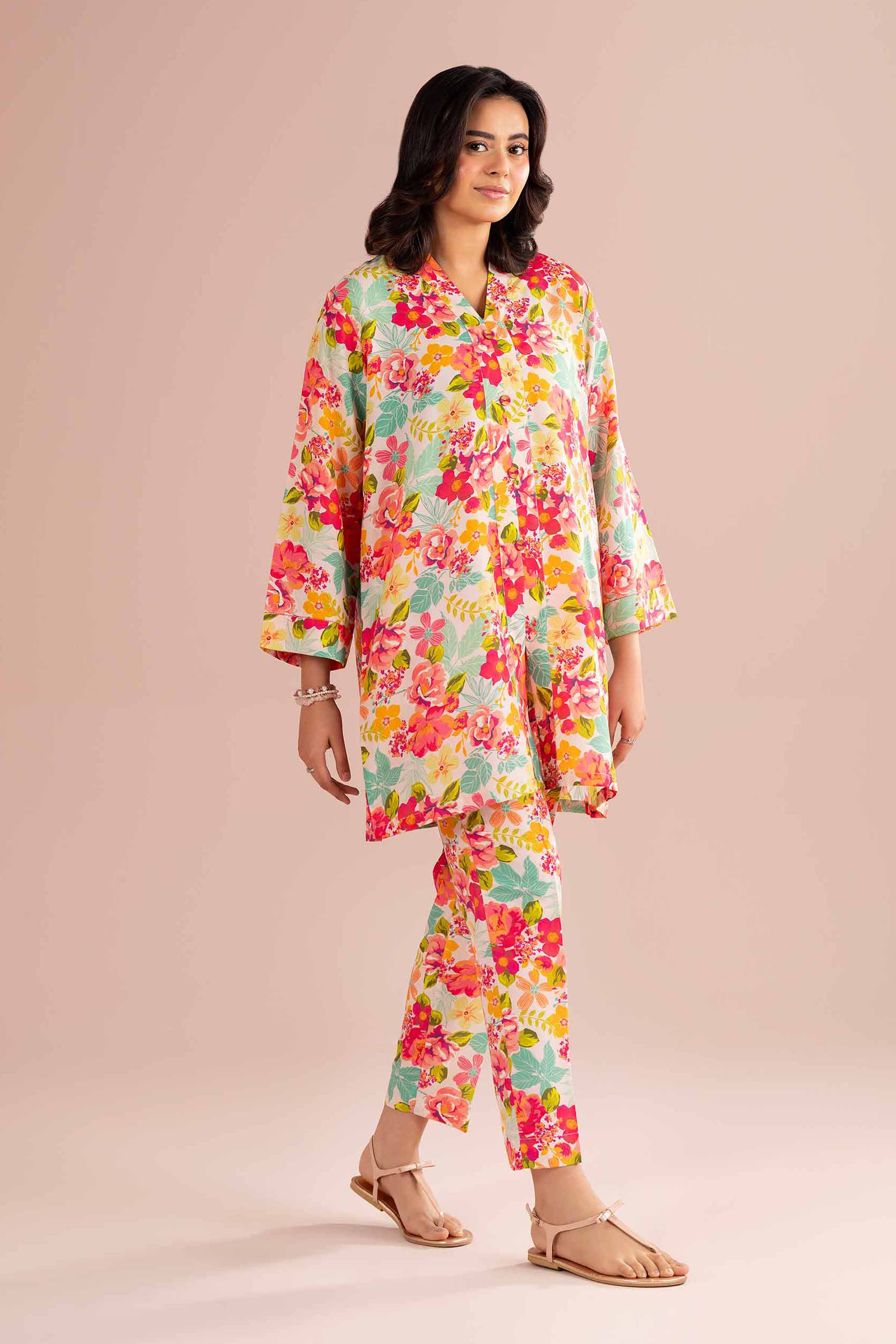 2 Piece - Printed Suit - PE26-423