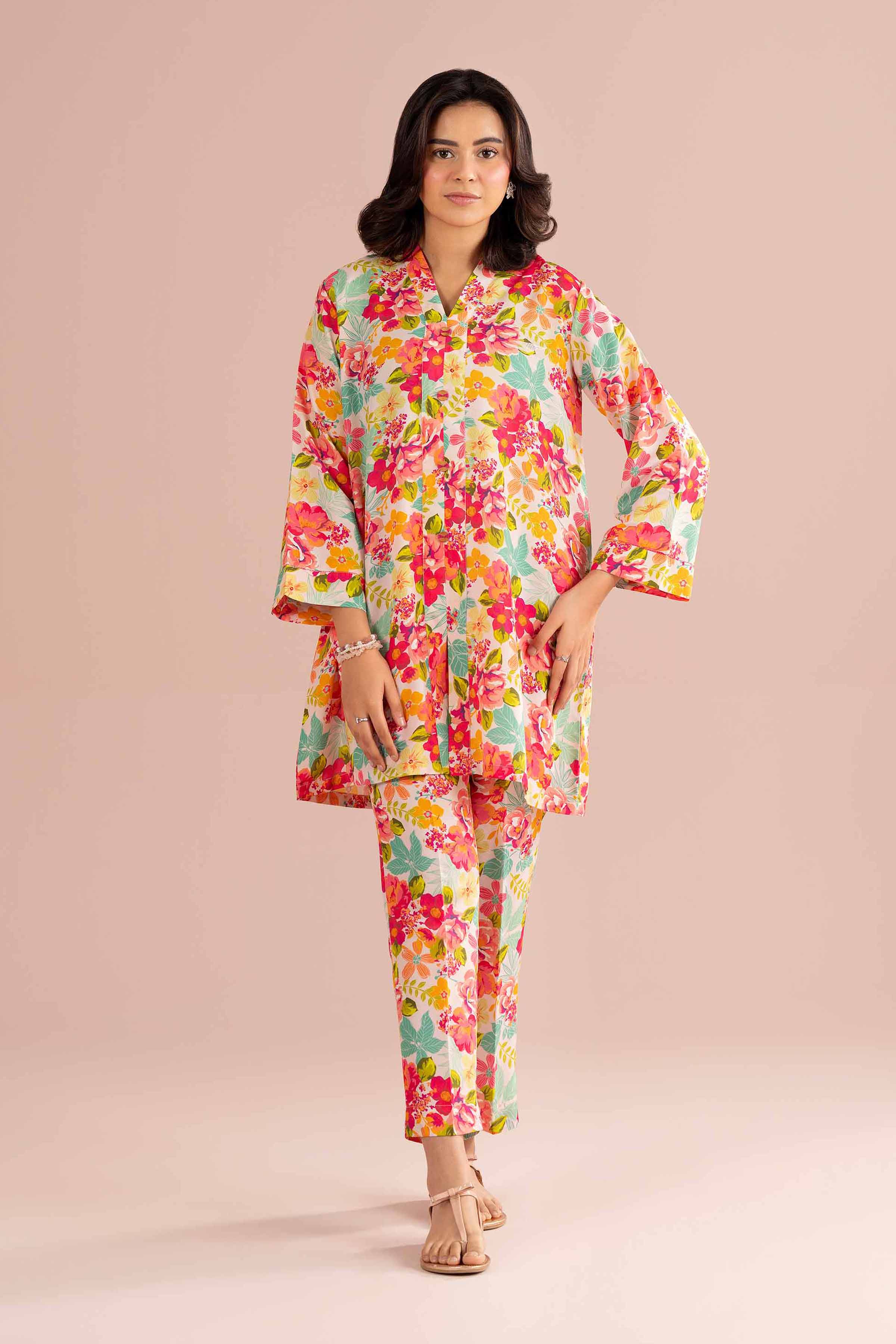 2 Piece - Printed Suit - PE26-423