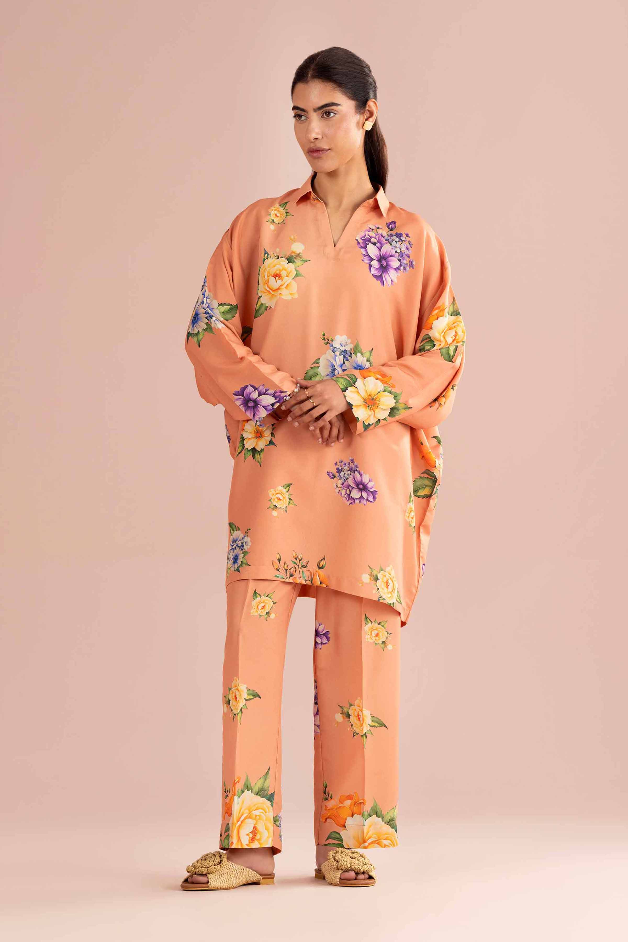 2 Piece - Printed Suit - PE26-429