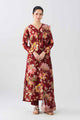 3 Piece - Printed Embroidered Suit - PE26-496