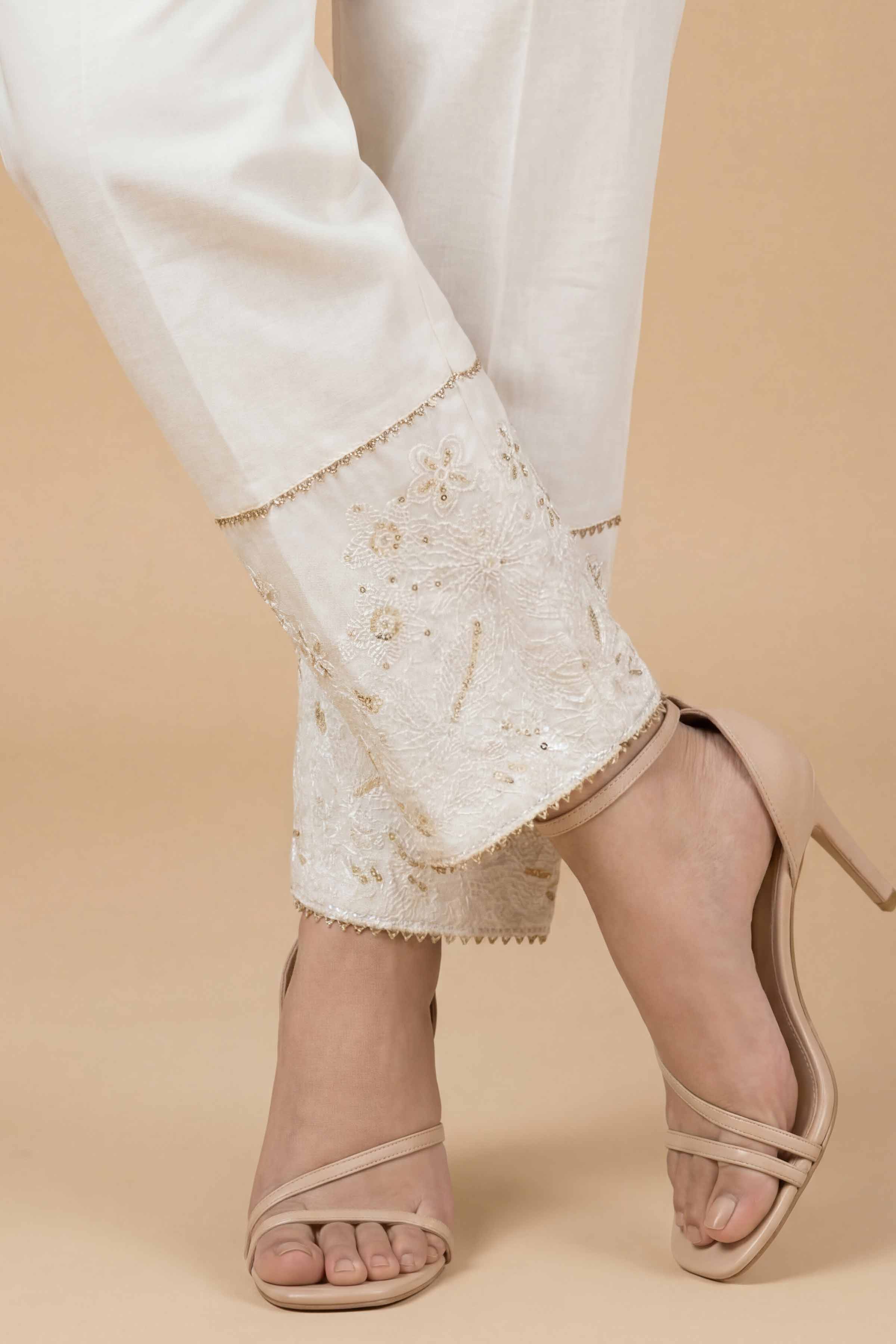 Embroidered Trousers - PE26-642