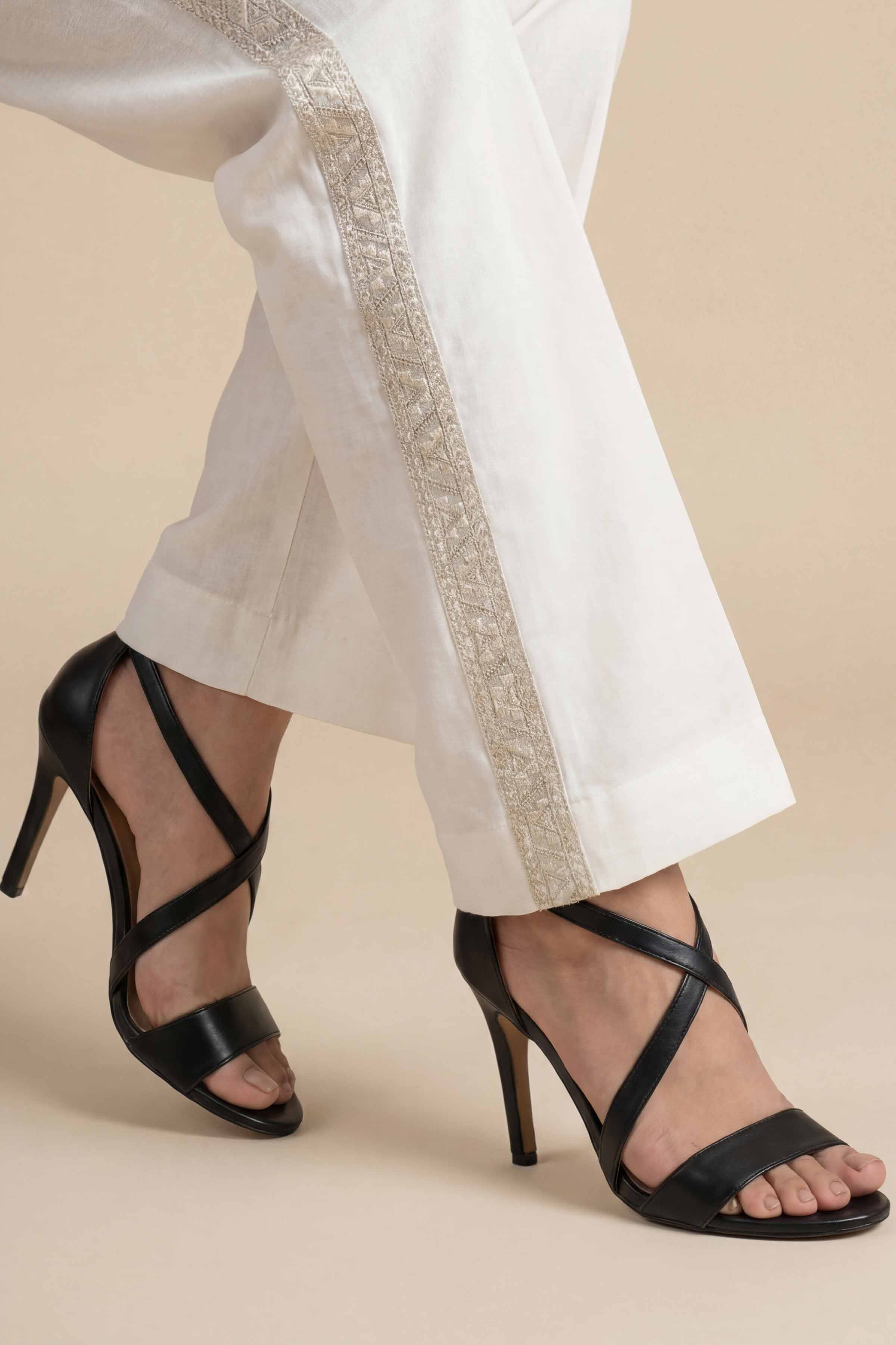 Embroidered Trousers - PE26-646