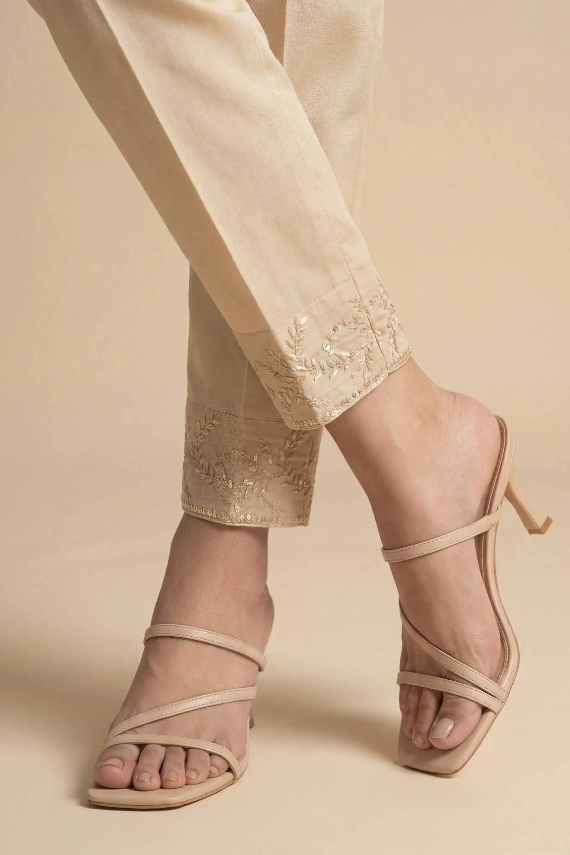 Embroidered Trousers - PE26-648