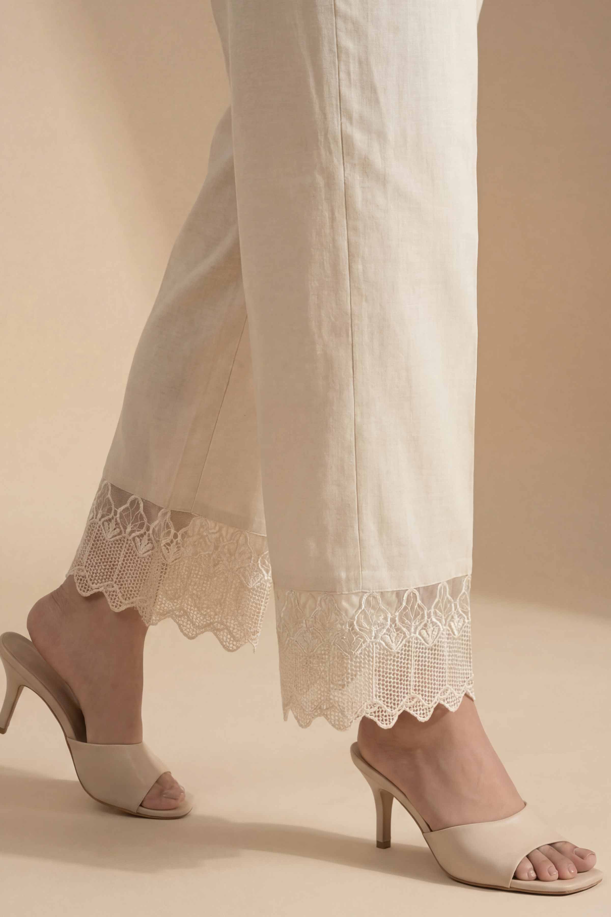 Embroidered Trousers - PE26-649