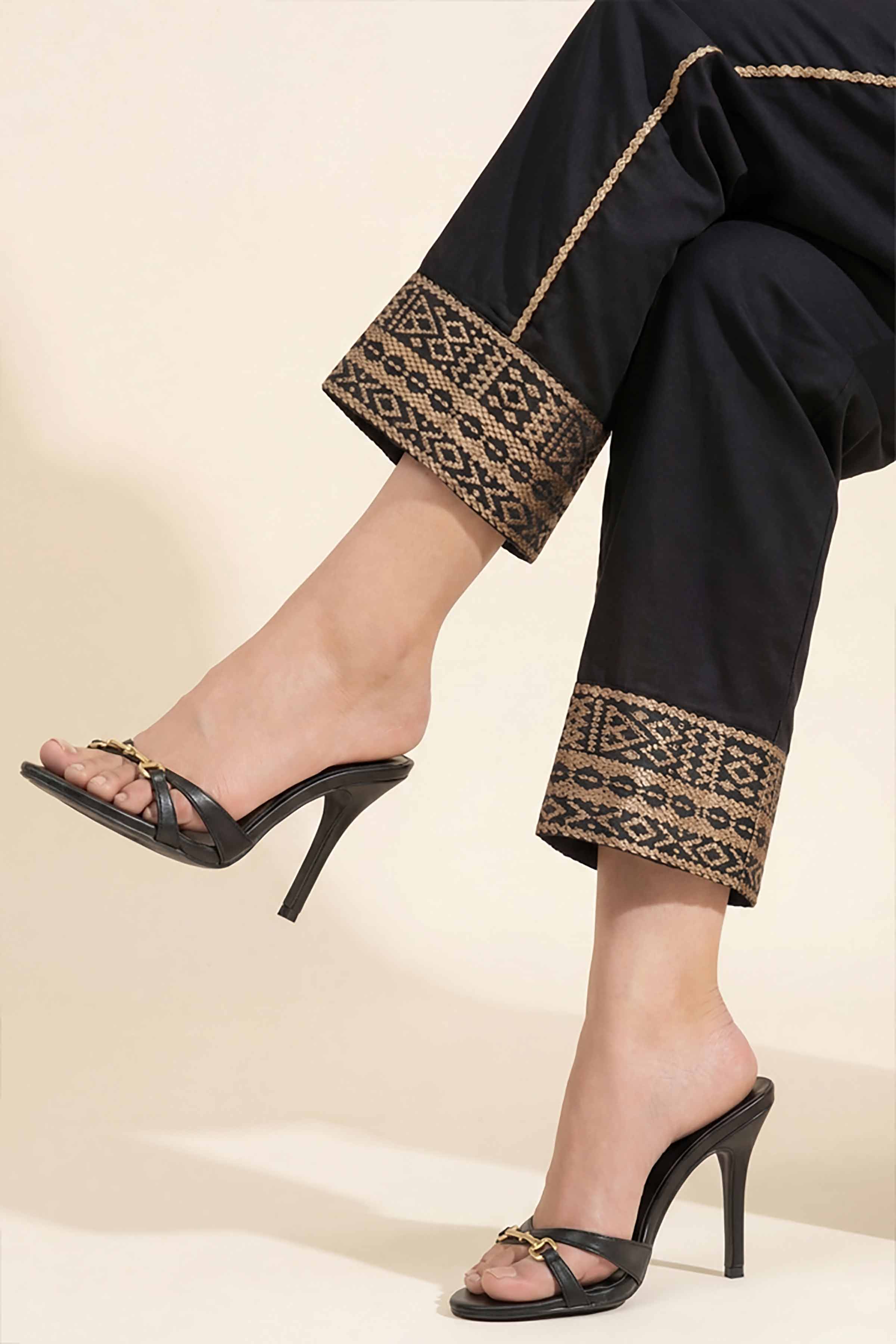 Embroidered Trousers - PE26-660