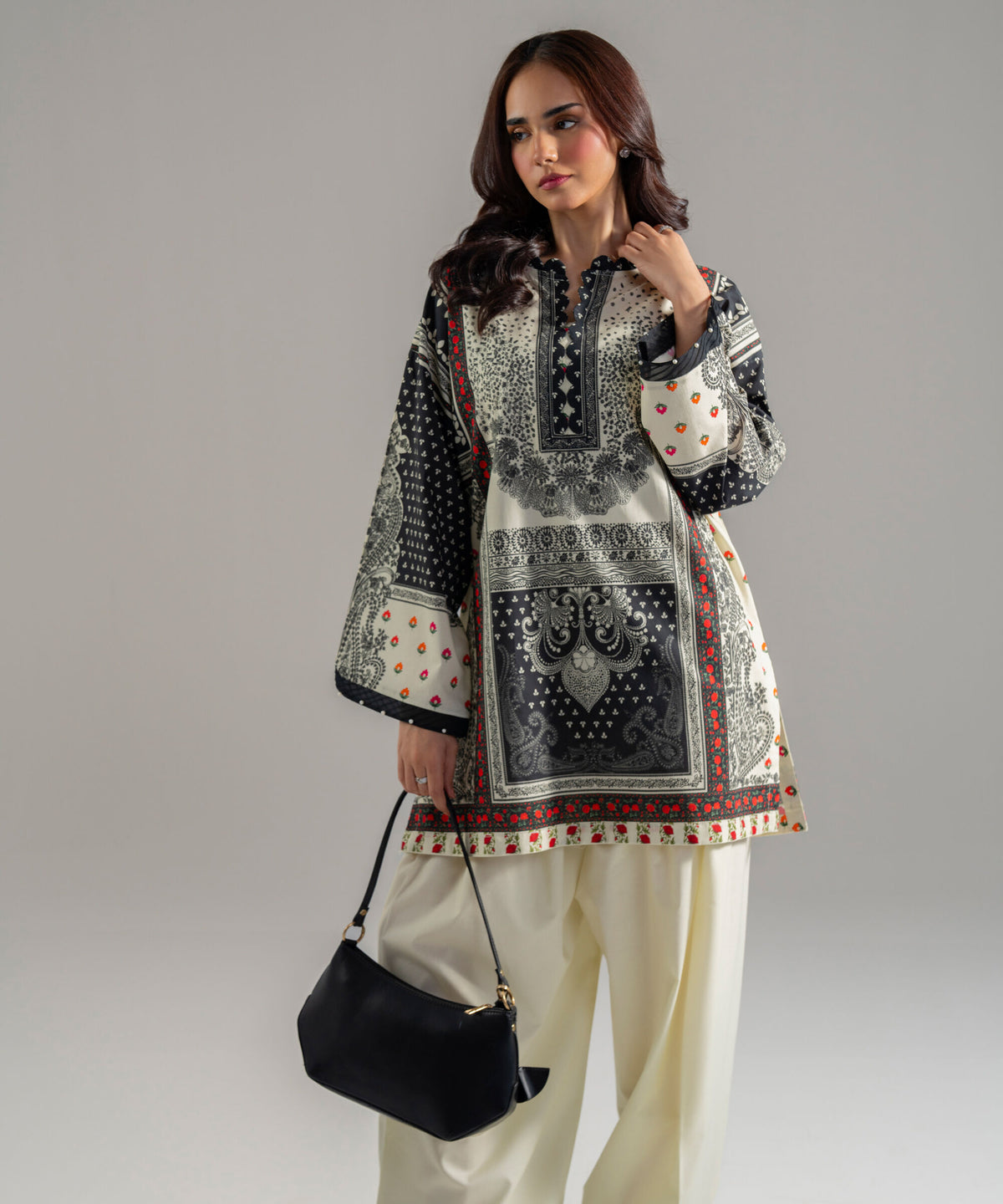 2 Piece - Printed Lawn Suit PEW26CWMV104