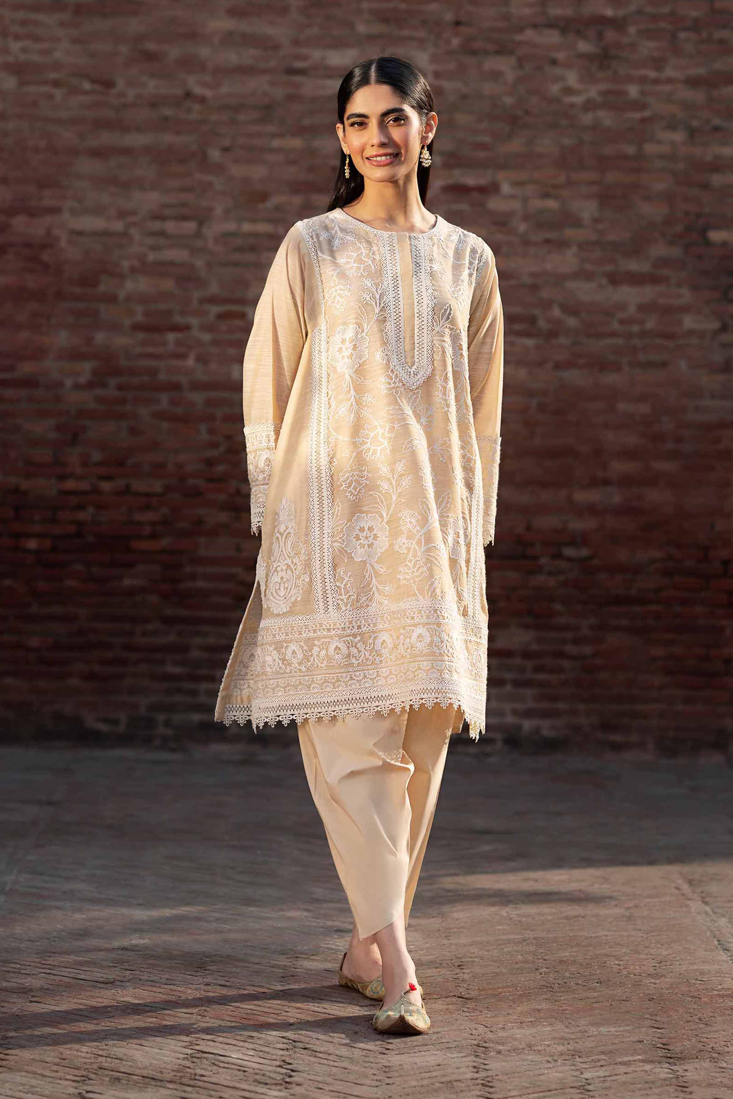 2 Piece - Embroidered Suit - PFE25-01