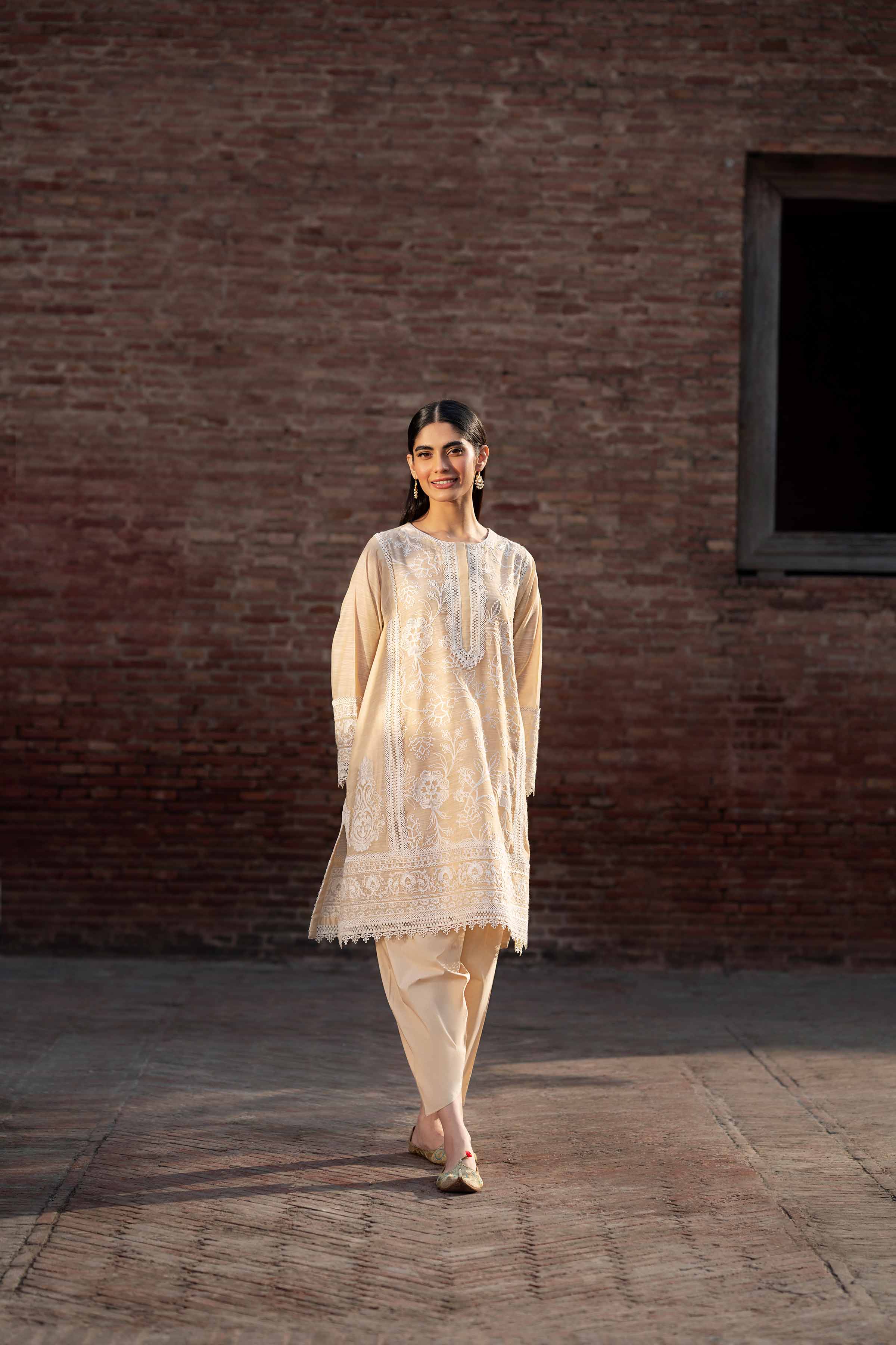 2 Piece - Embroidered Suit - PFE25-01