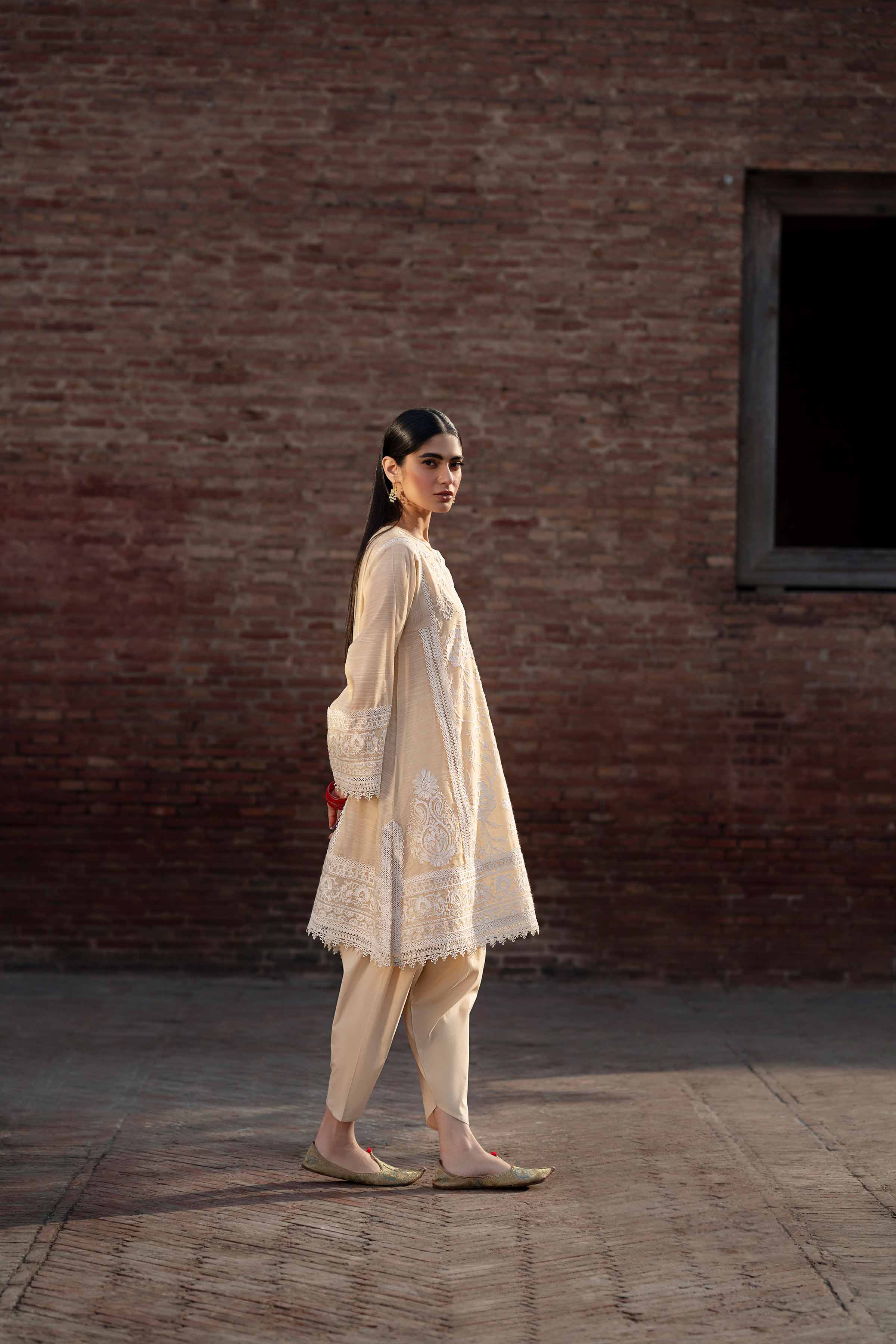 2 Piece - Embroidered Suit - PFE25-01