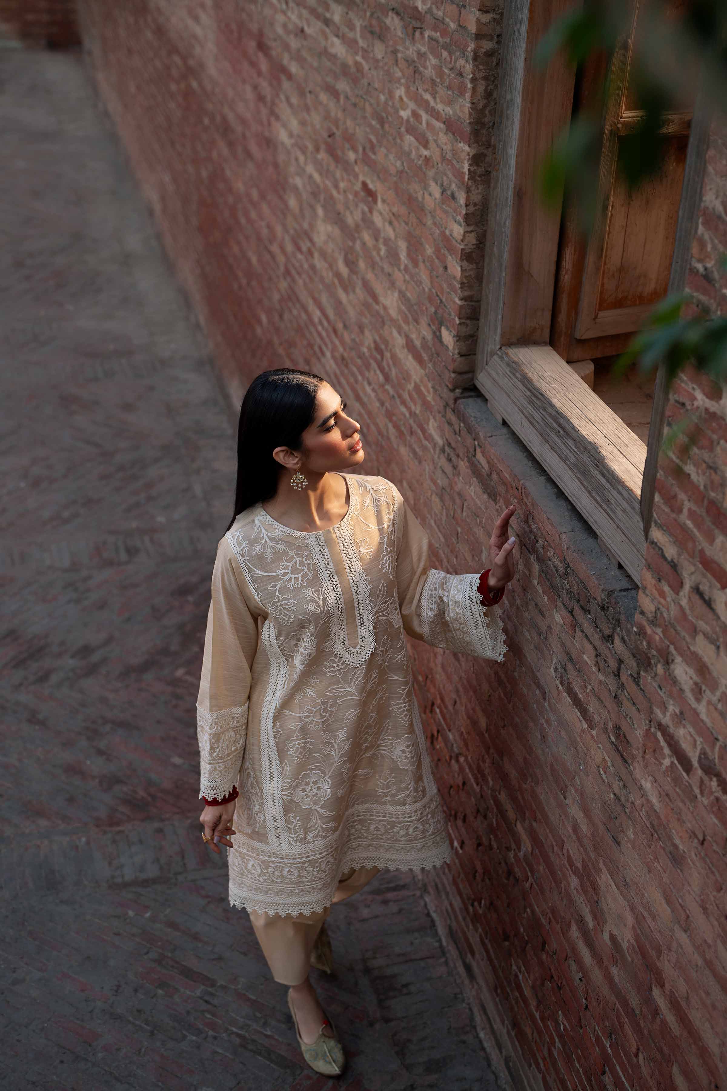 2 Piece - Embroidered Suit - PFE25-01