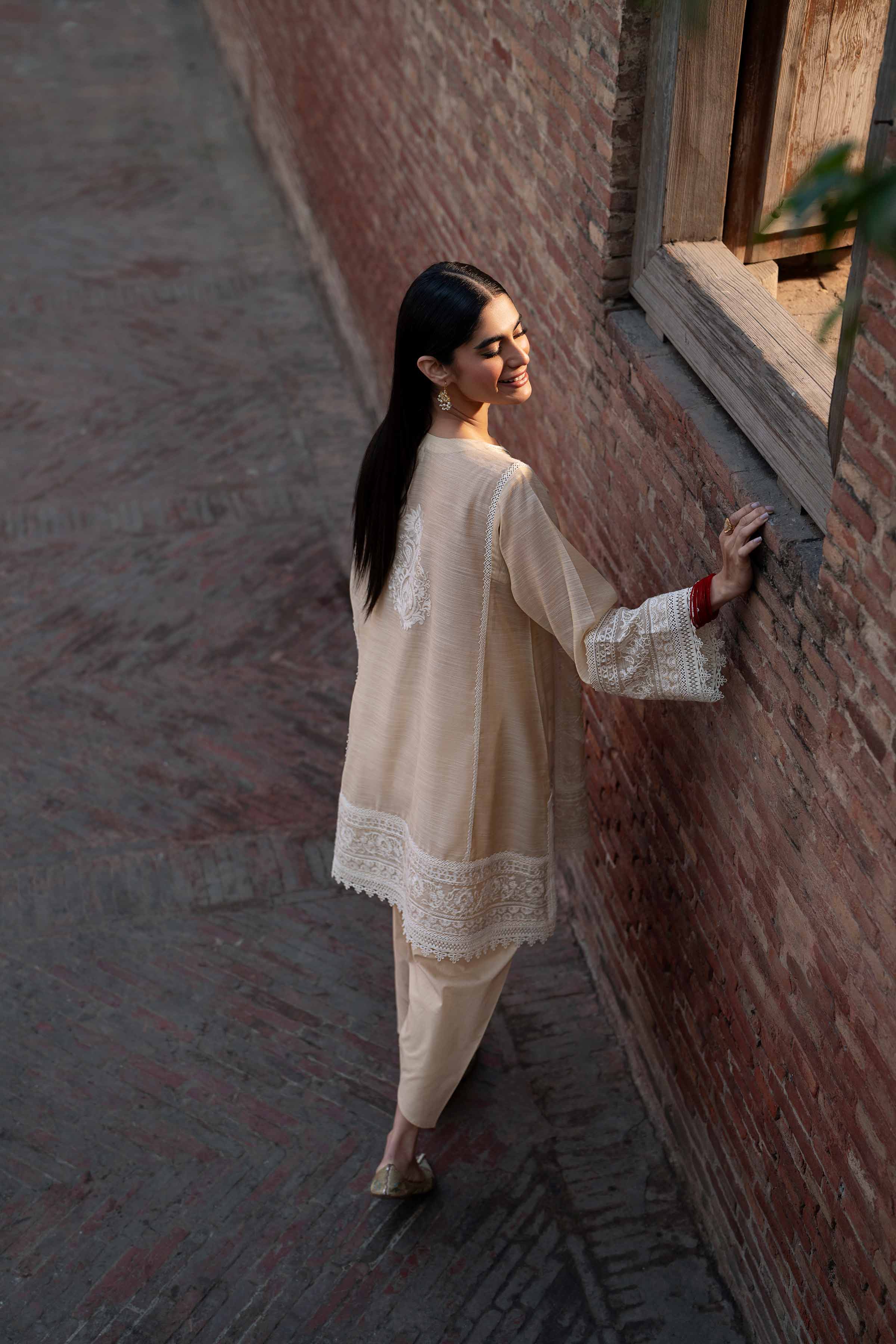 2 Piece - Embroidered Suit - PFE25-01