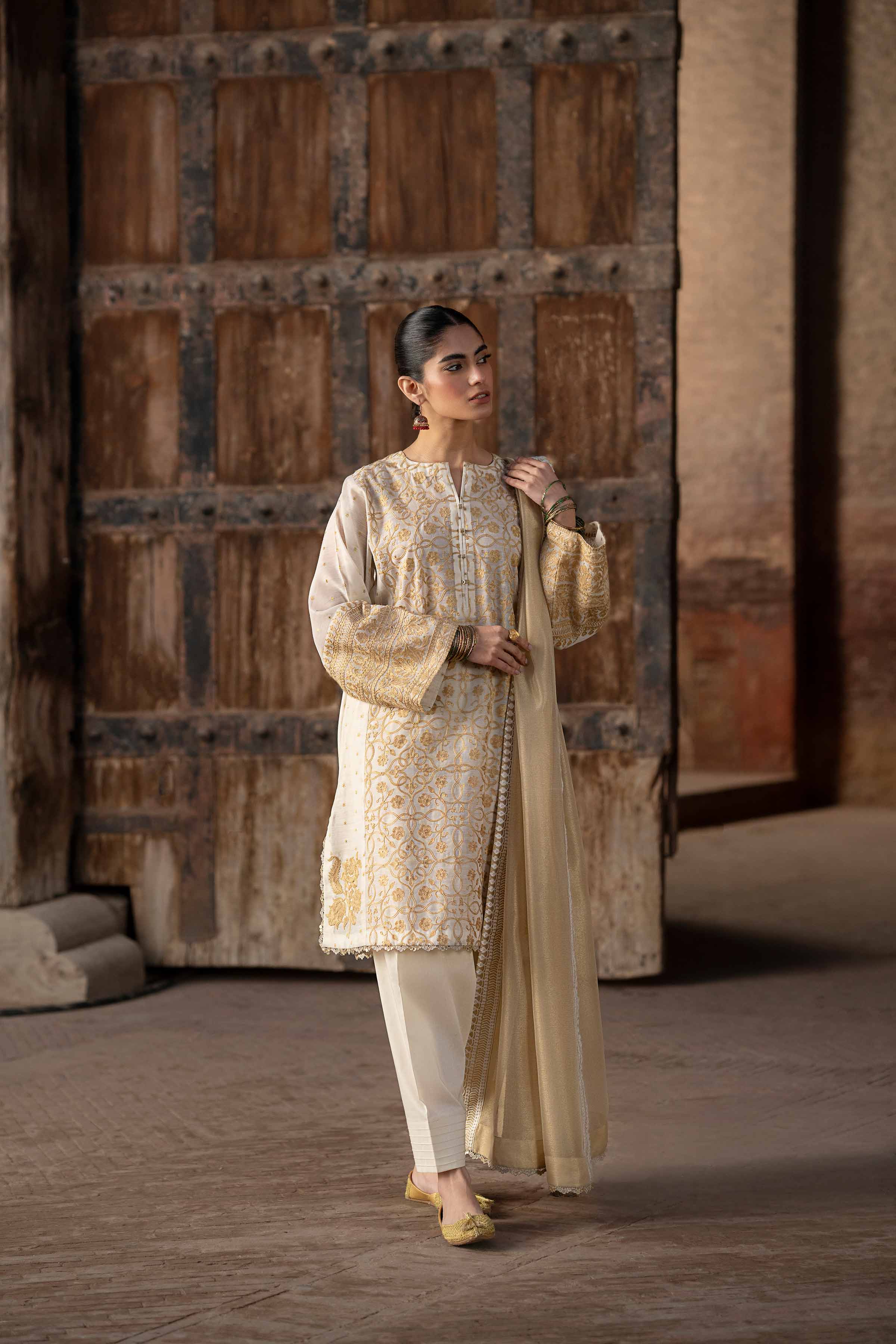 3 Piece - Embroidered Suit - PFE25-03