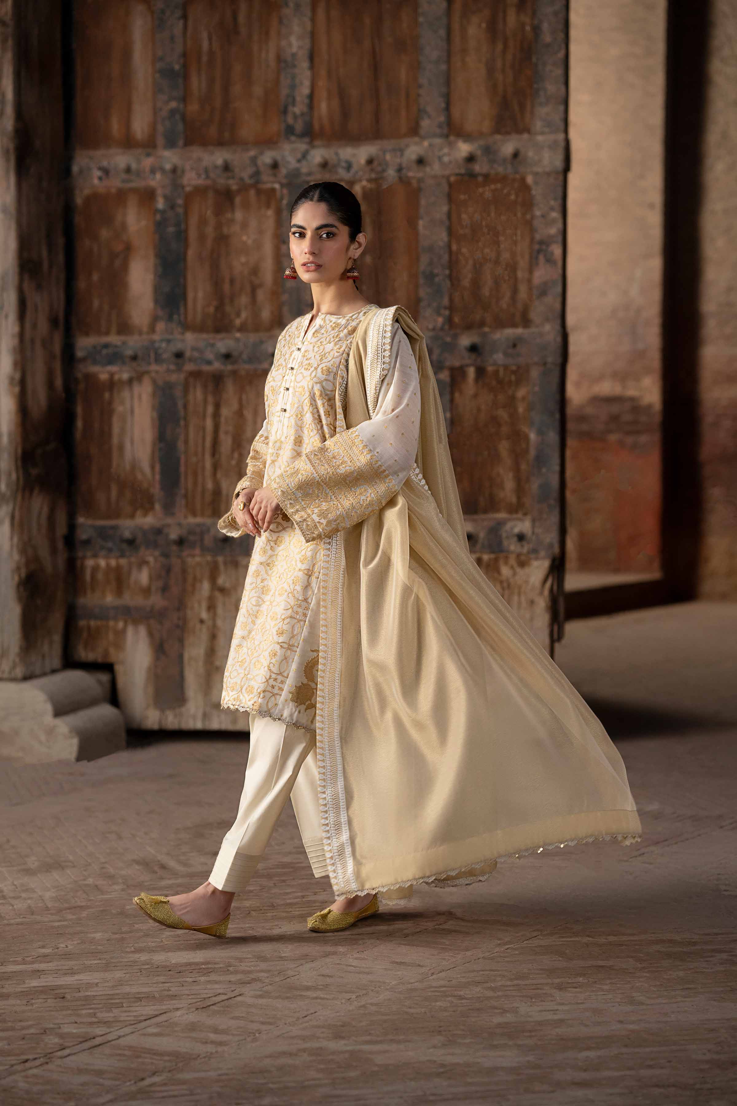 3 Piece - Embroidered Suit - PFE25-03