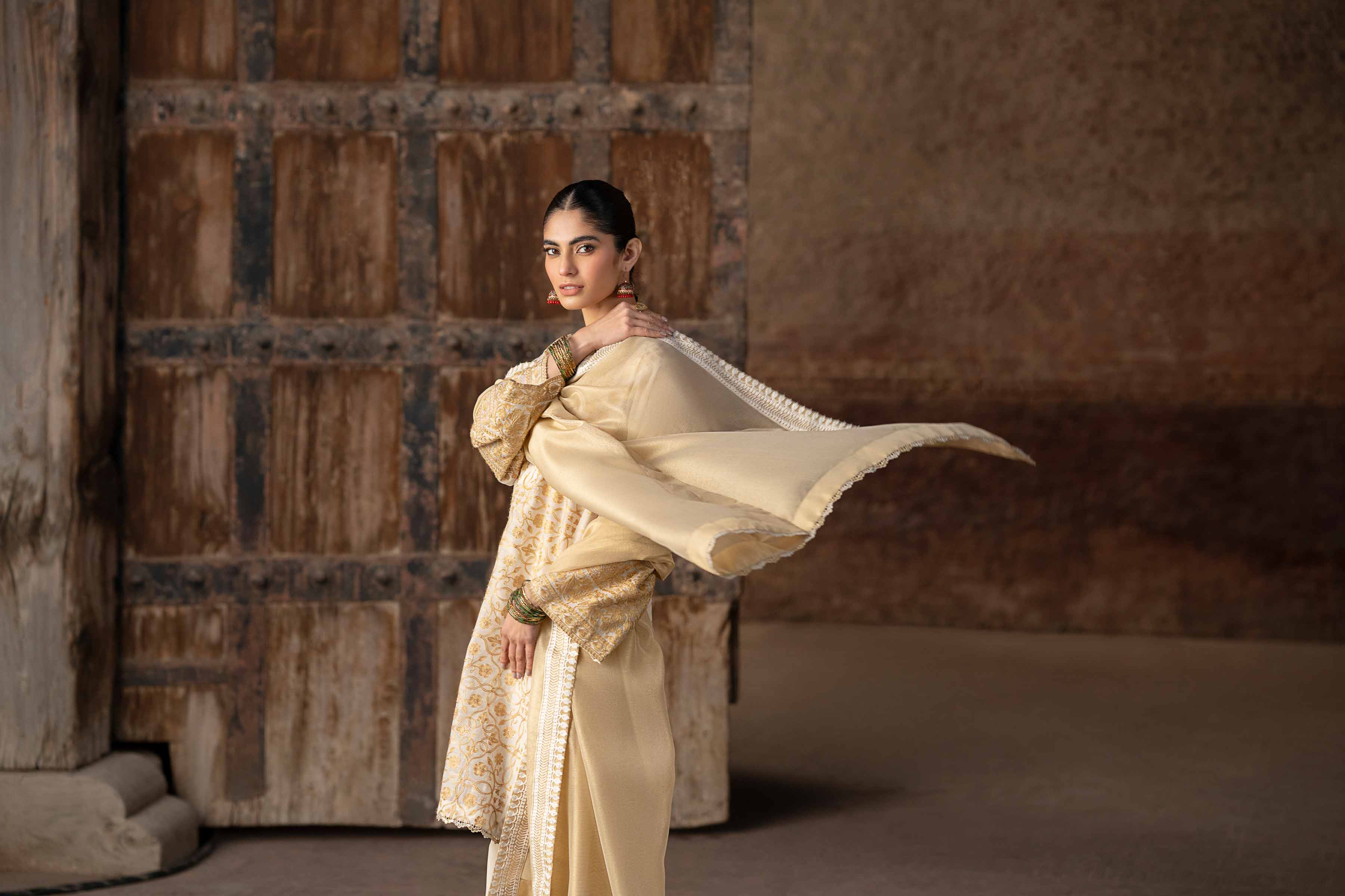 3 Piece - Embroidered Suit - PFE25-03