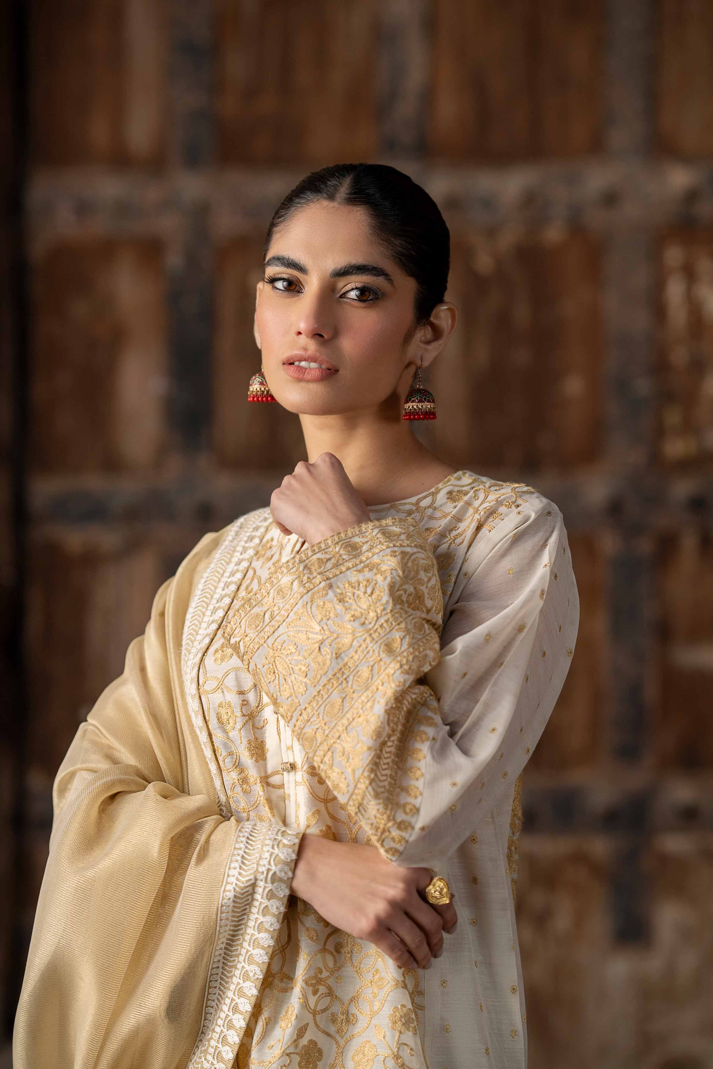 3 Piece - Embroidered Suit - PFE25-03