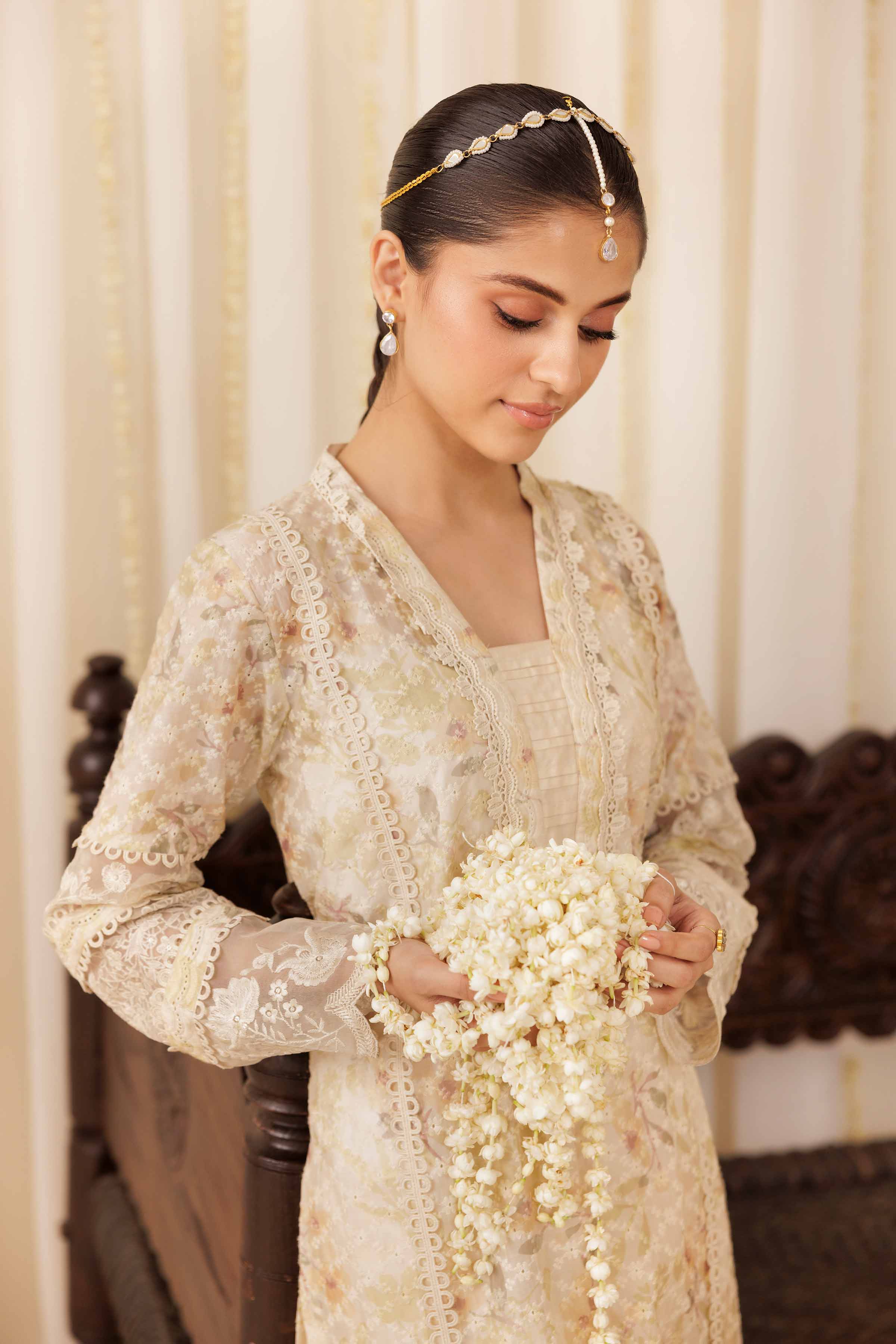 2 Piece - Embroidered Suit - PFE25-07