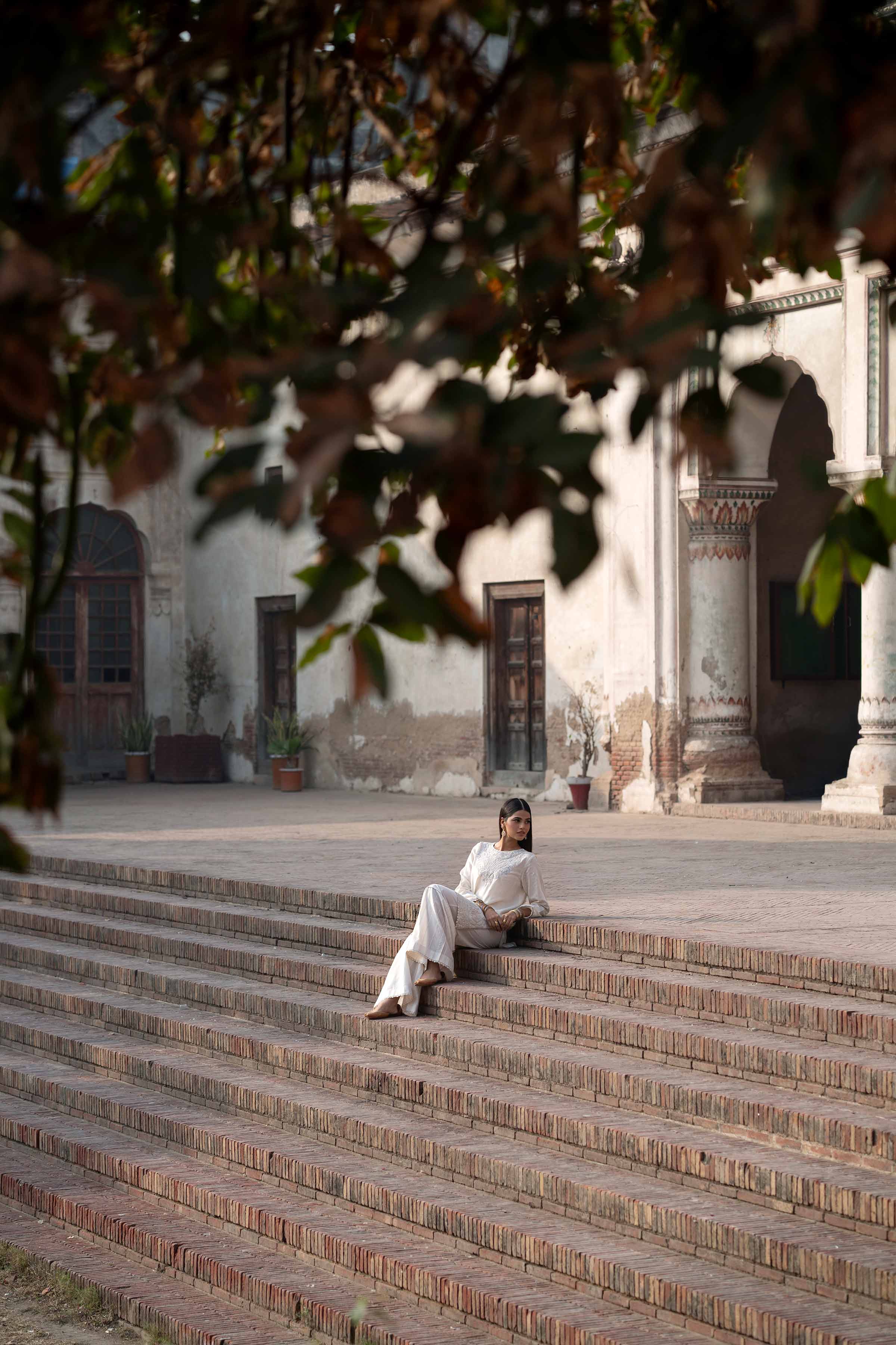 2 Piece - Embroidered Suit - PFE25-14